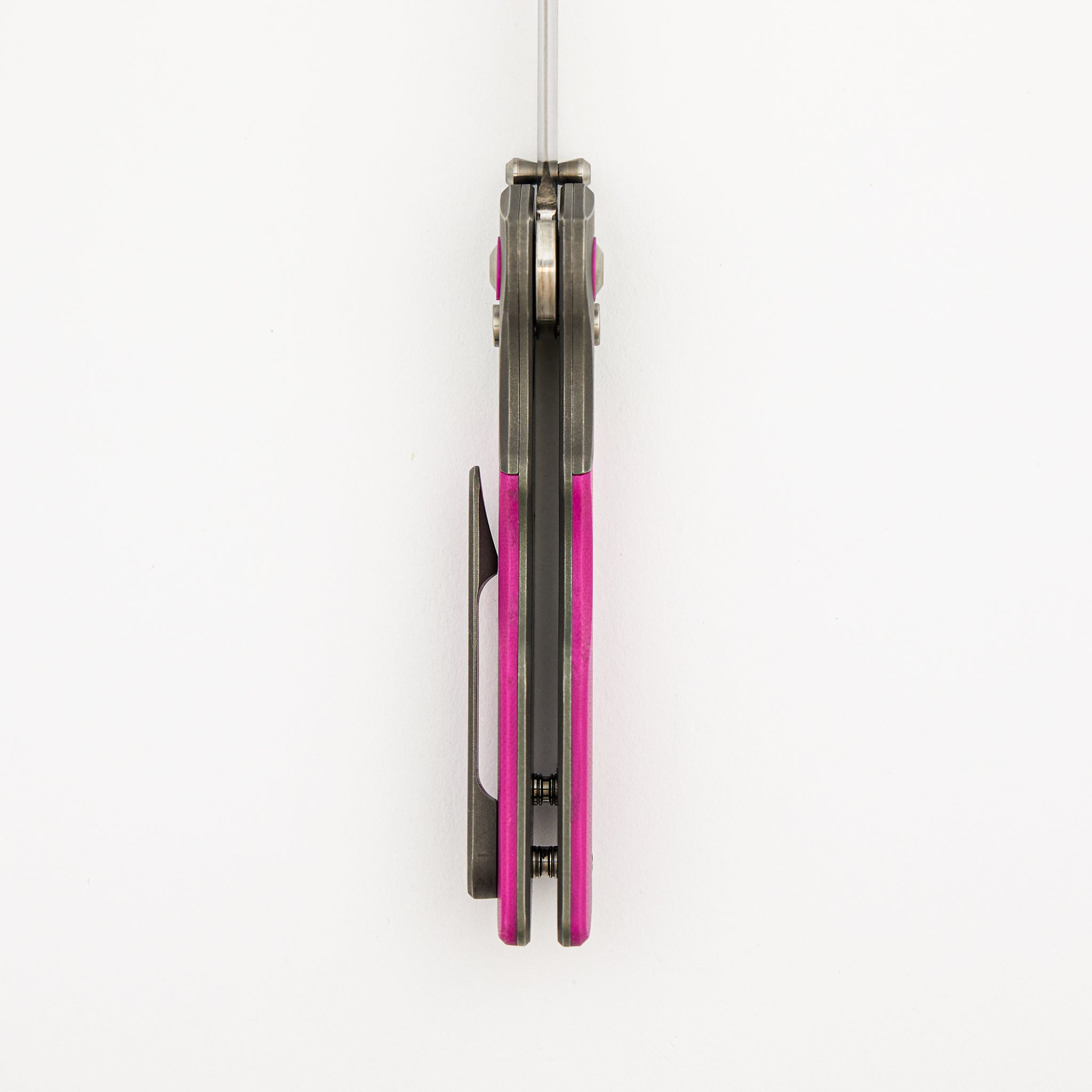 MK 3 - Medium - Barlock - MagnaCut Blade - Pink G10/Titanium Handle