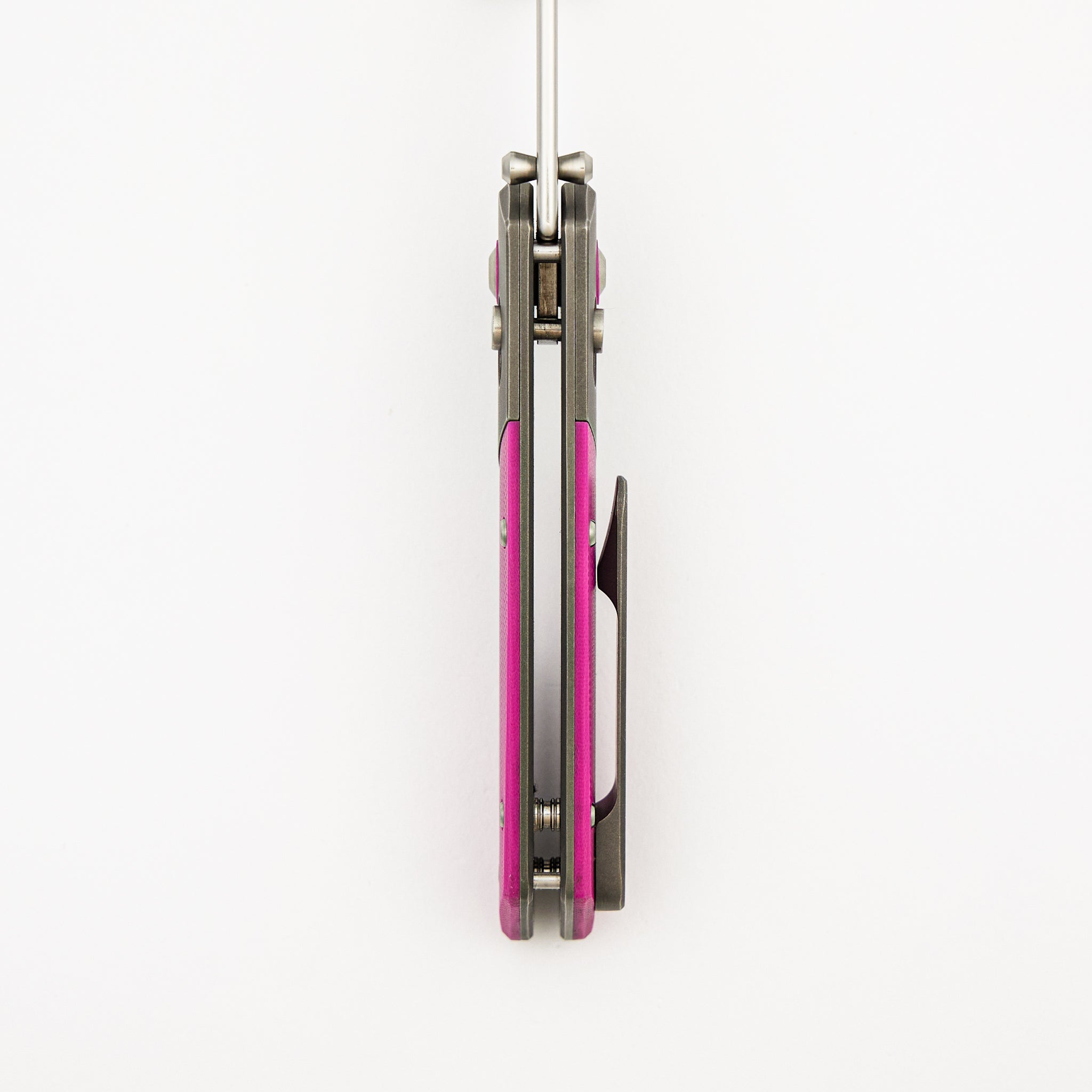 MK 3 - Medium - Barlock - MagnaCut Blade - Pink G10/Titanium Handle