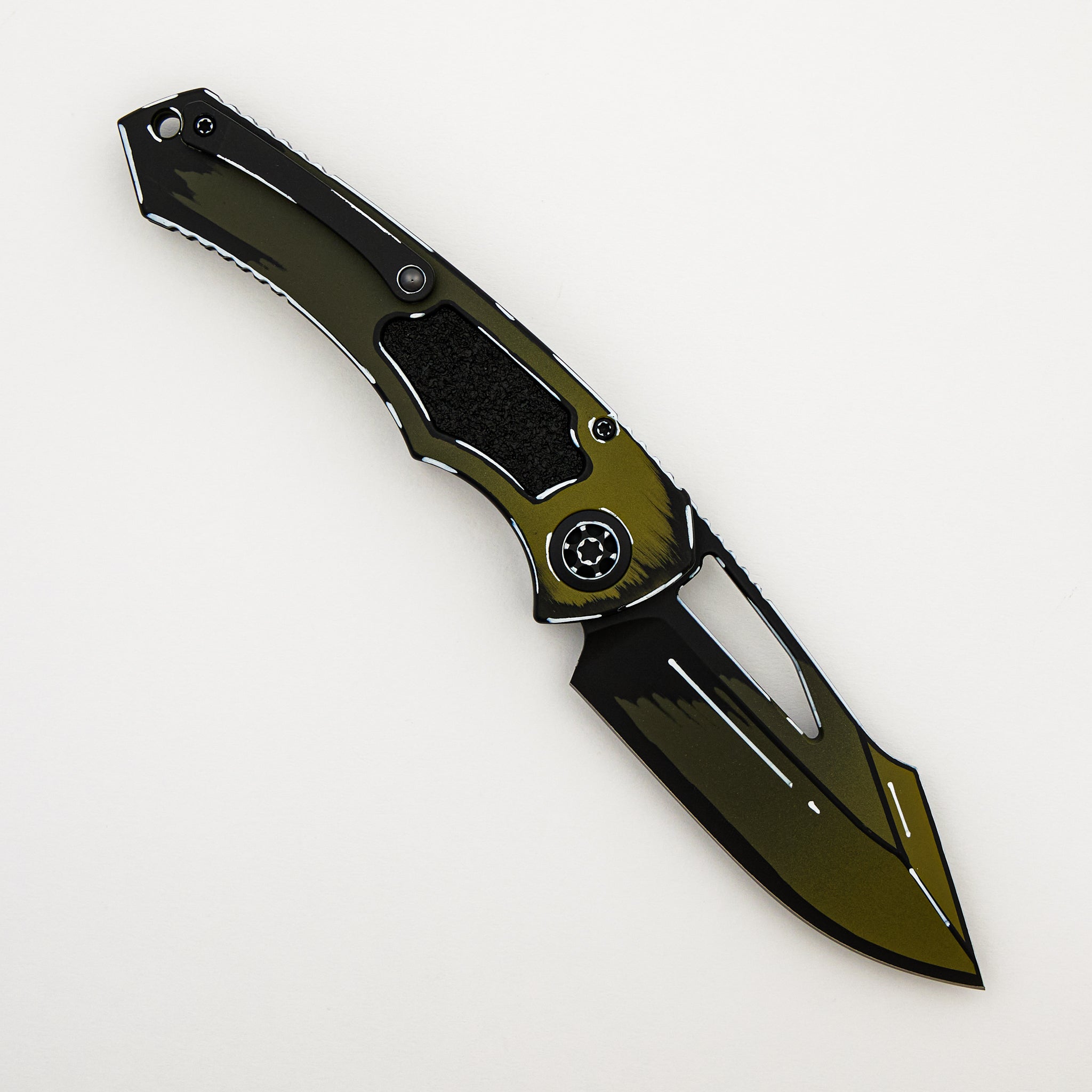 Pariah Manual - Drop Point - Tritium Button - OD Green CEL Shading
