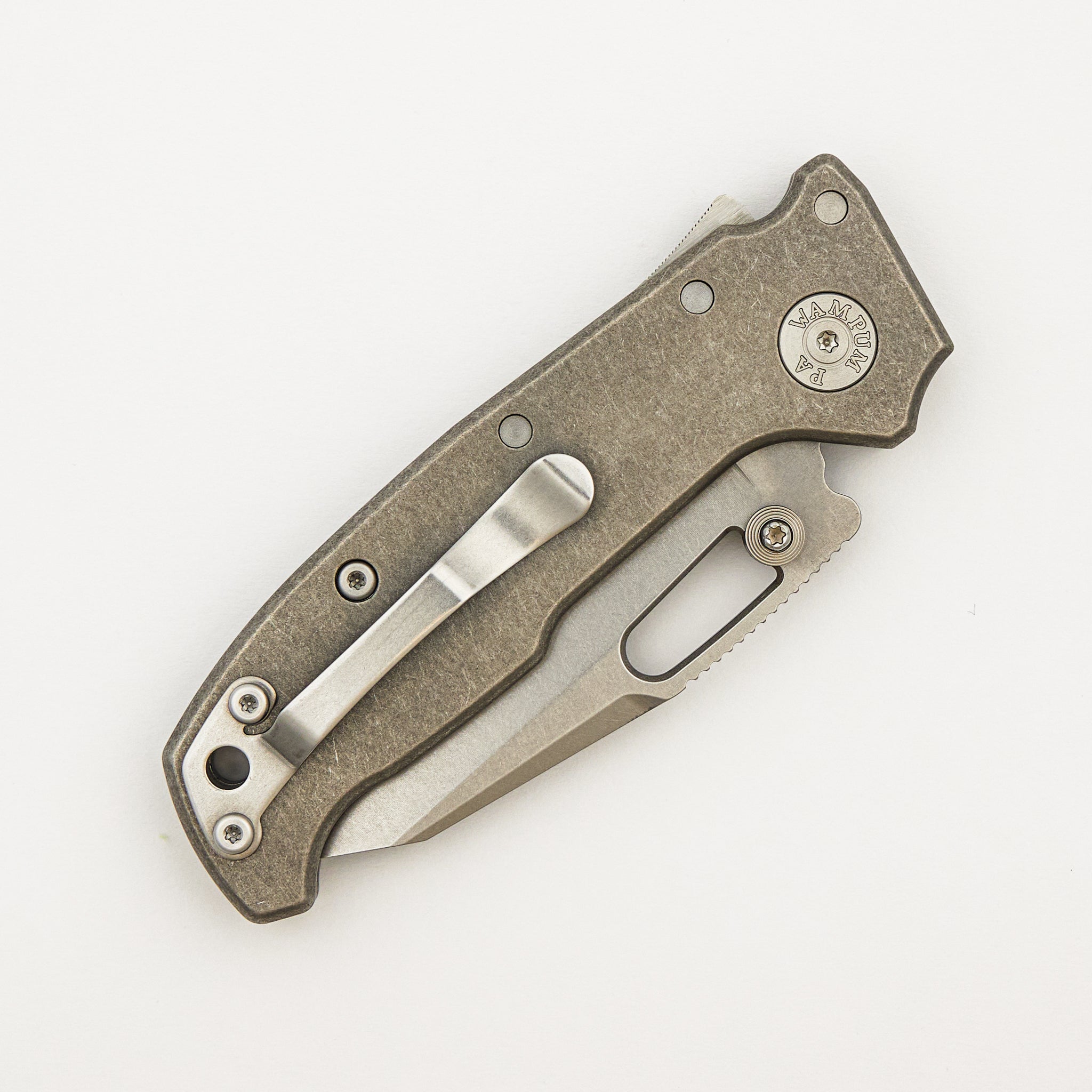 MGAD20S Compact Seax - MagnaCut - Smooth Titanium