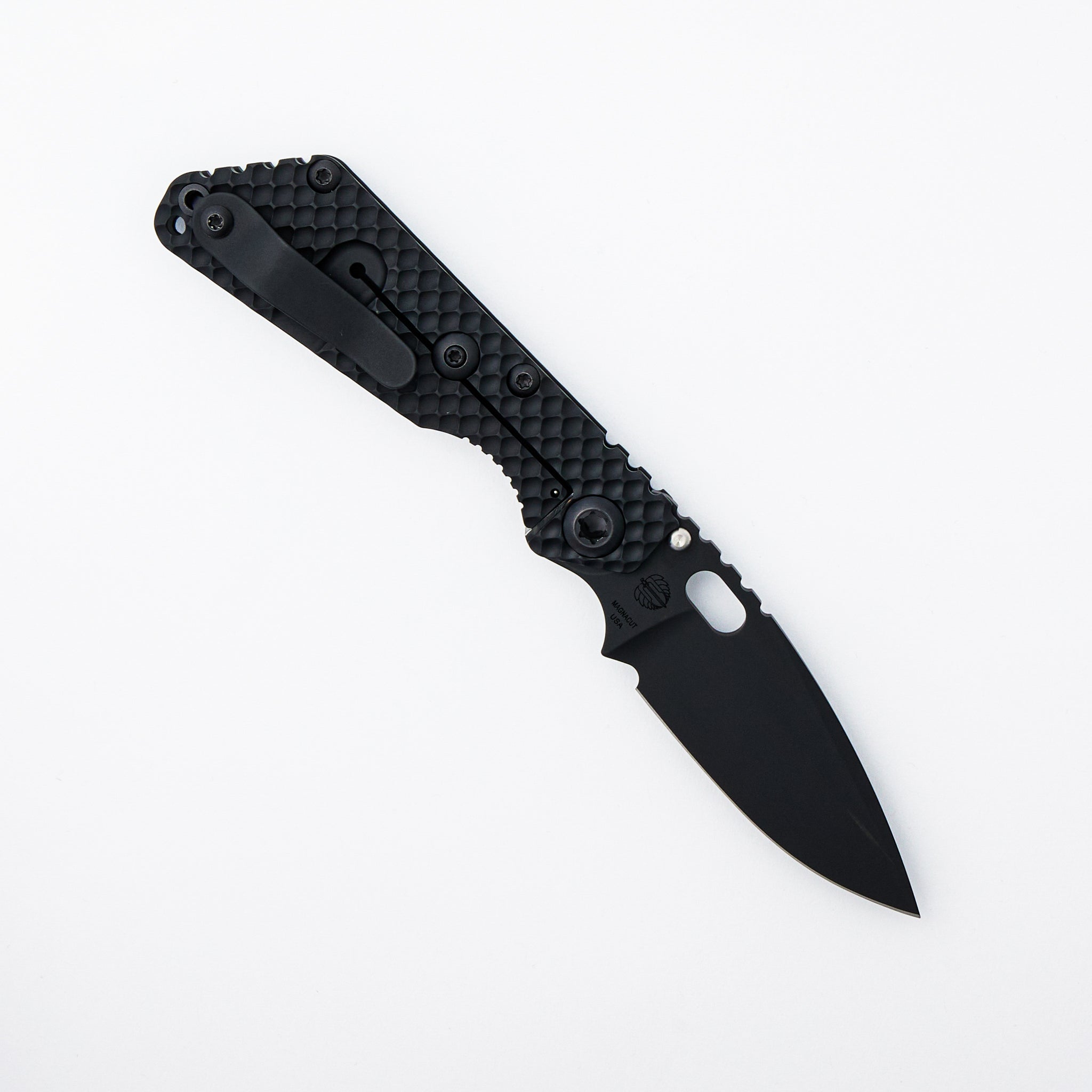SNG DGG - Drop Point MagnaCut Blade - Titanium Handle
