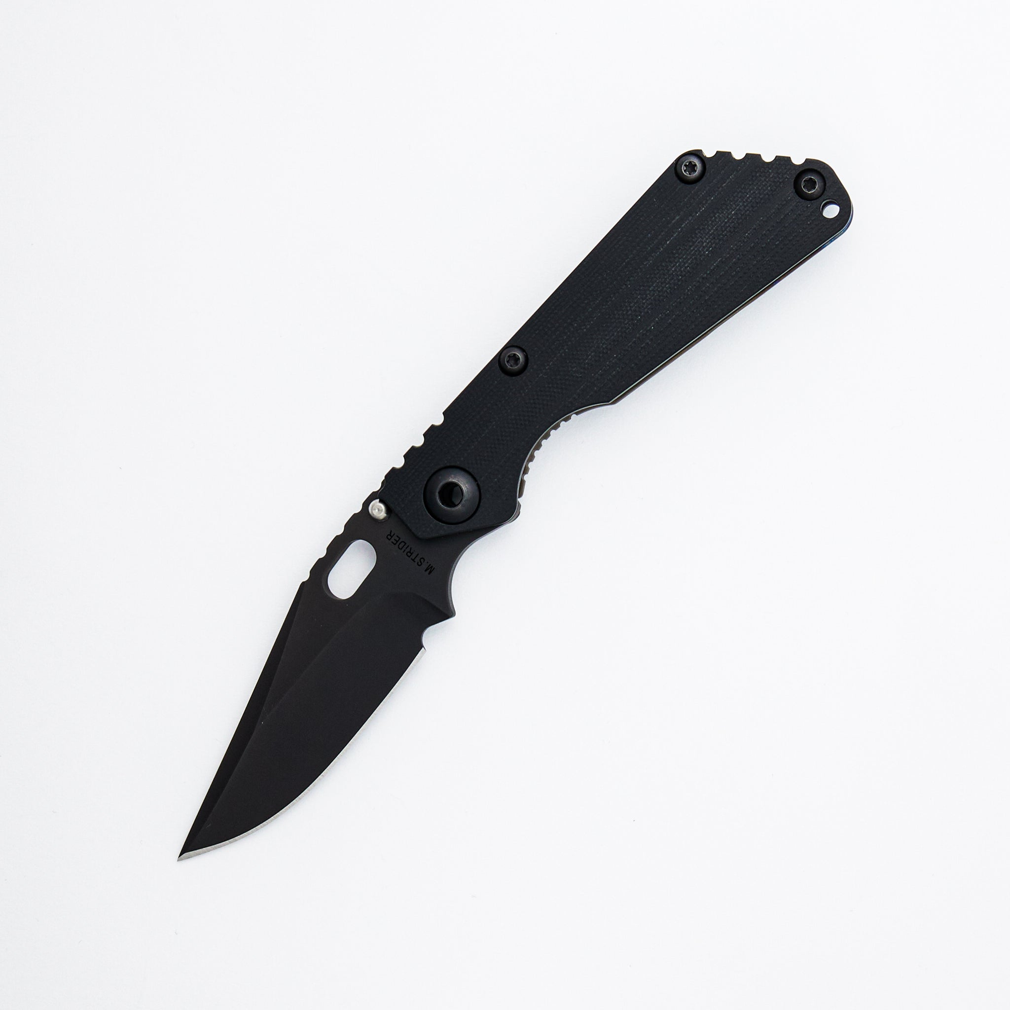 SNG CC - Black G10/Titanium Handle - Bowie PD#1 Blade