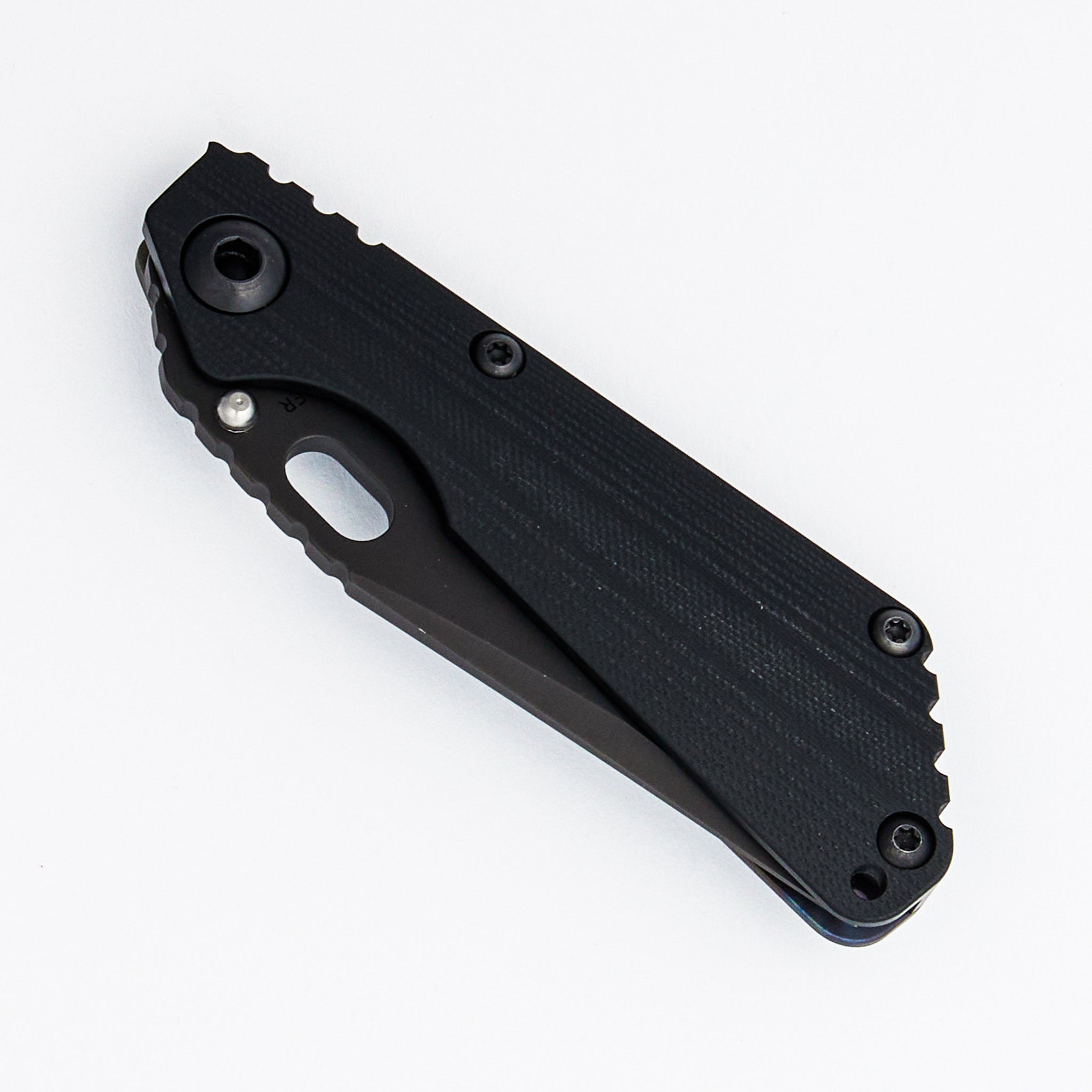 SNG CC - Black G10/Titanium Handle - Bowie PD#1 Blade