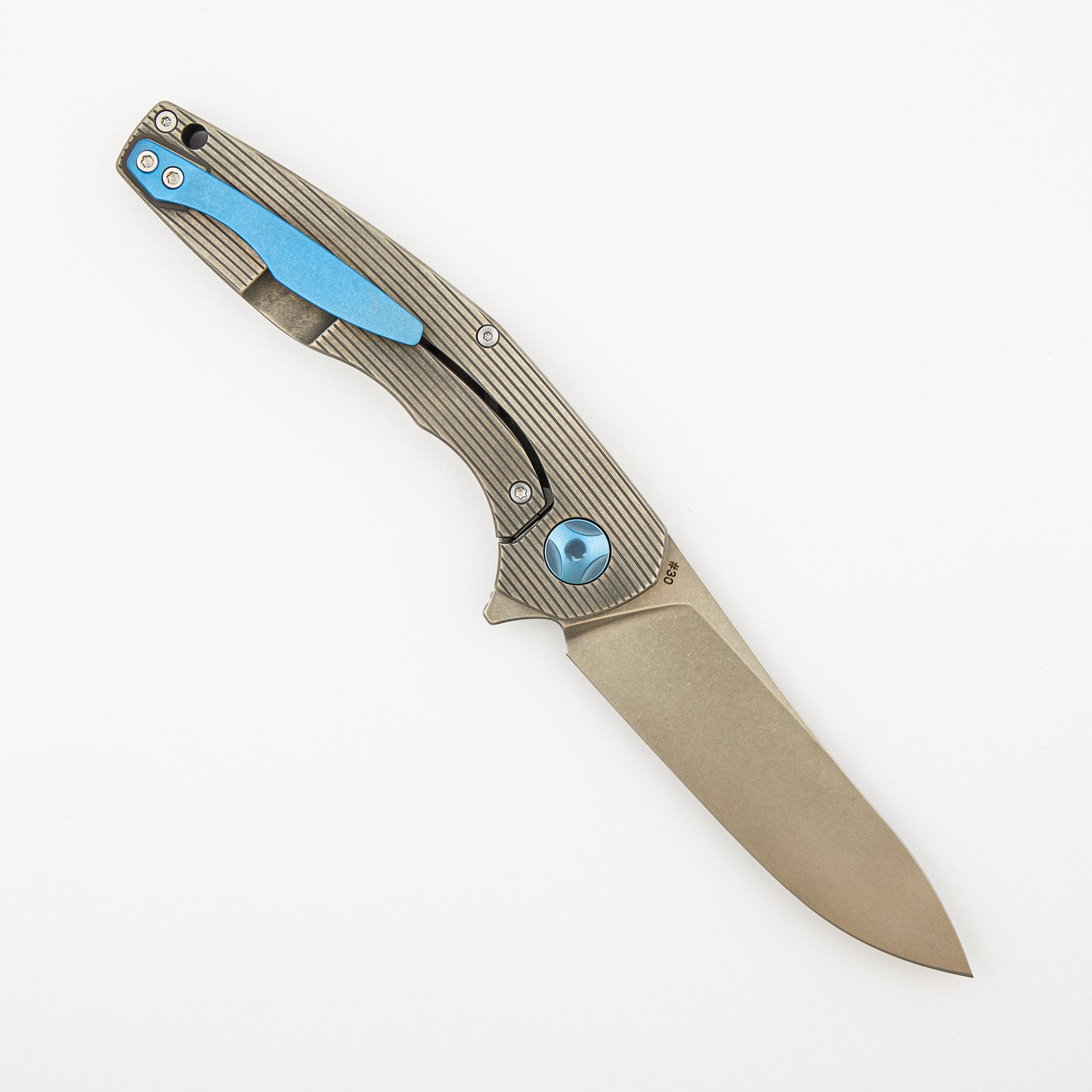 SSE - Titanium Handle - M390 Blade (A. Malyshev Design)