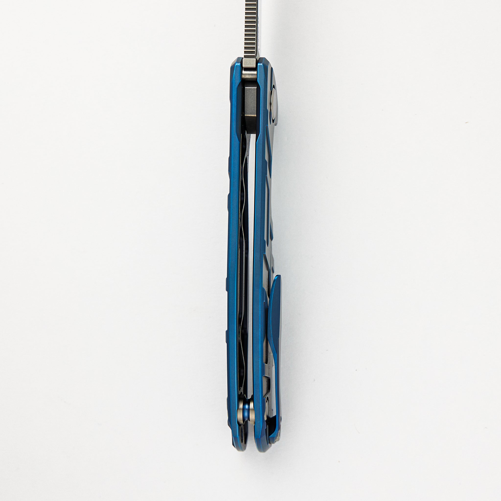 myタロウ F95 T - Blue Titanium Handle - Vanax 37 Blade - MRBS