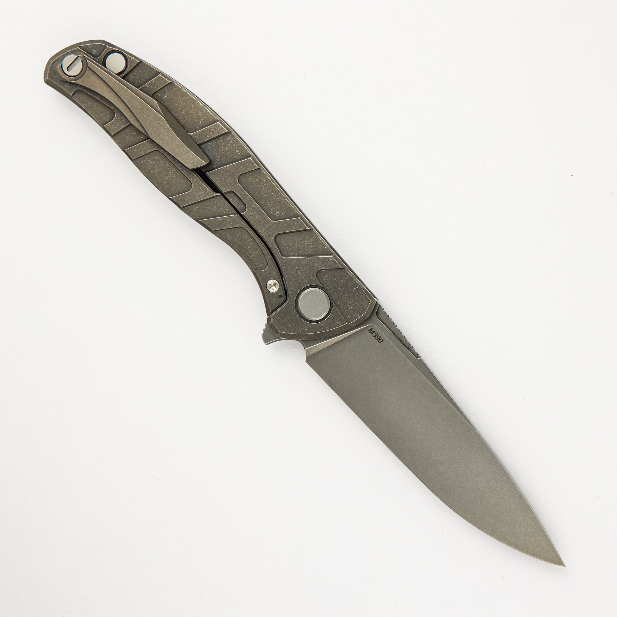 Shirogorov F95 T - Titanium Handle - M390 Blade - MRBS