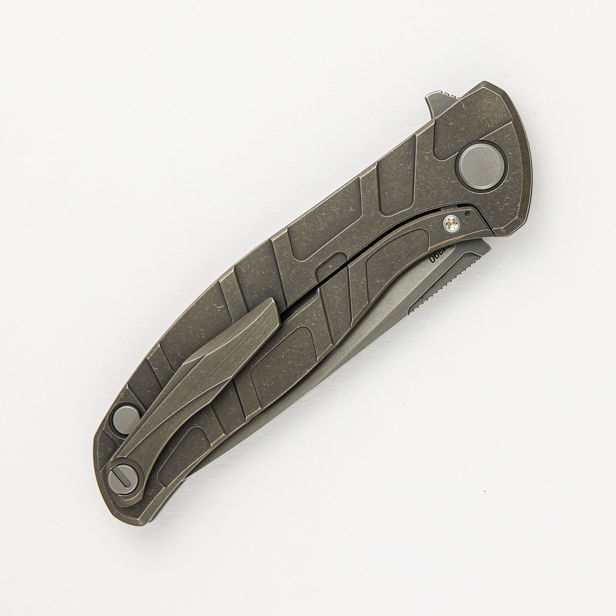 Shirogorov F95 T - Titanium Handle - M390 Blade - MRBS