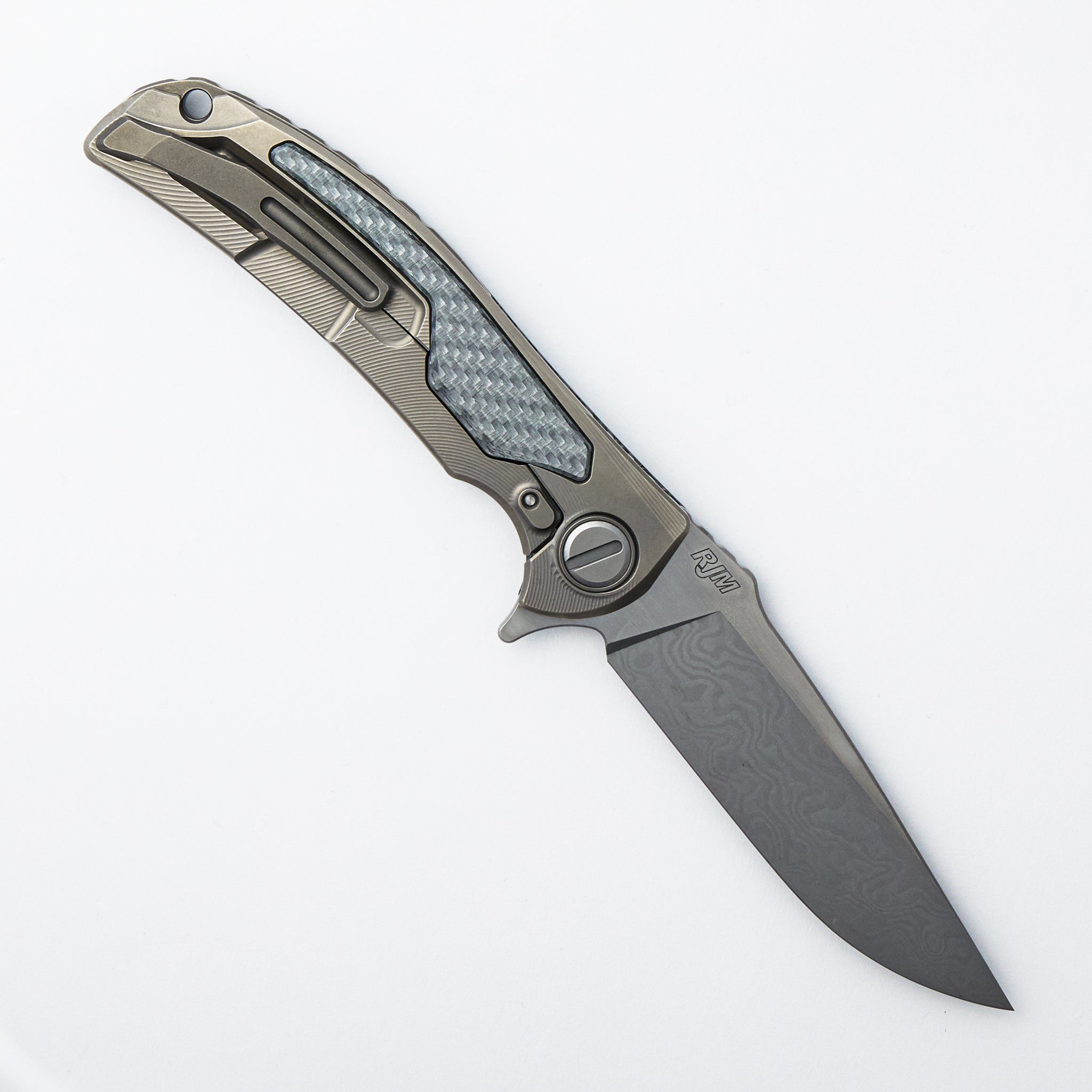Arctic Overkill - ZDI-VG Blade - Titanium/Alutex Handle - SRRBS (RJ Martin Design)