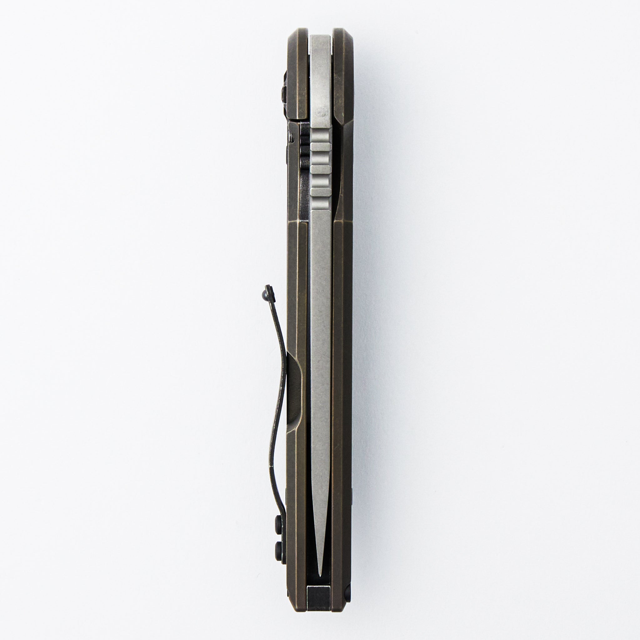 Kwaiback - Titanium/Carbon Fiber Handle - M390 Blade (Jake Hoback Design)