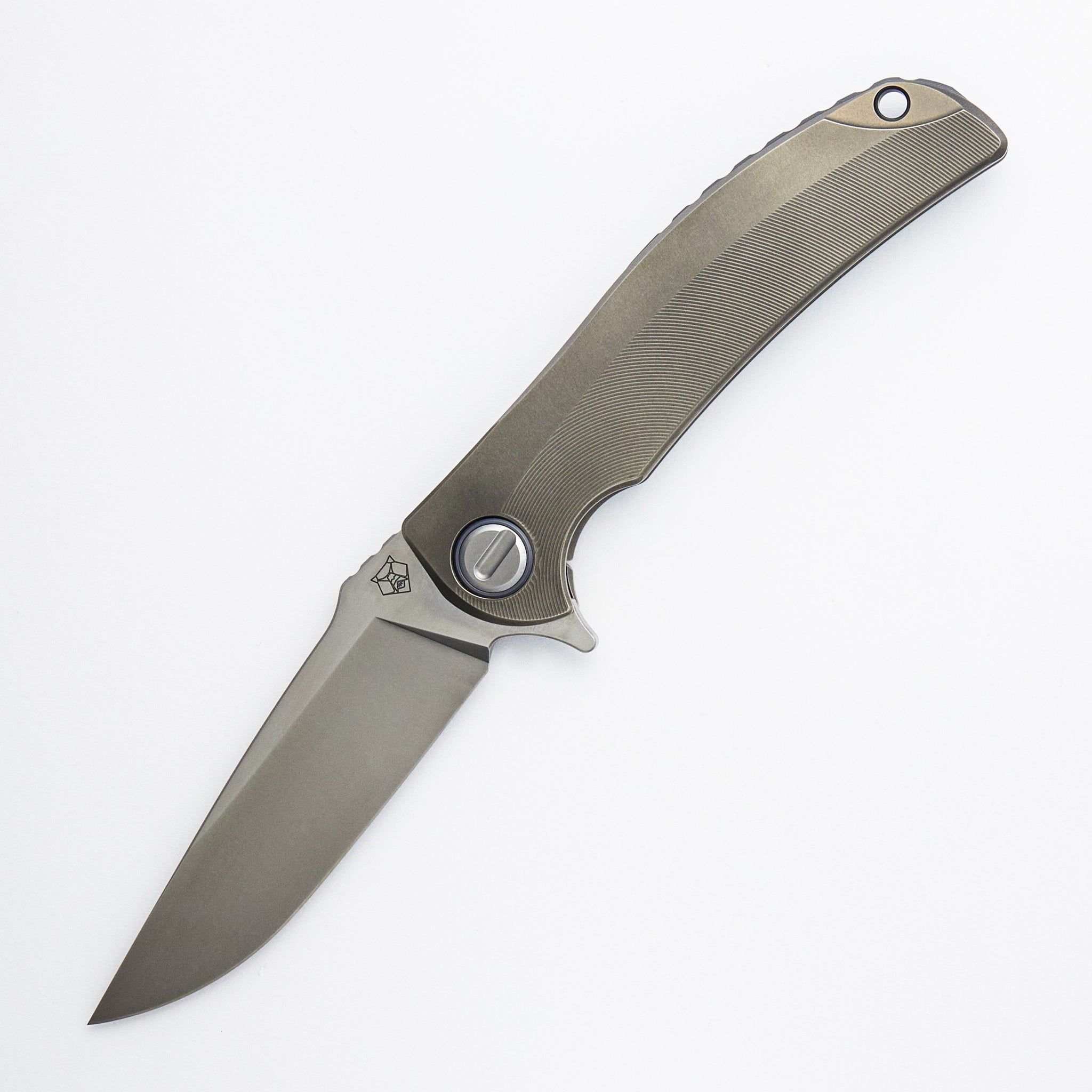 Russian Overkill - M398 Blade - Titanium Handle - RBS (RJ Martin Design)