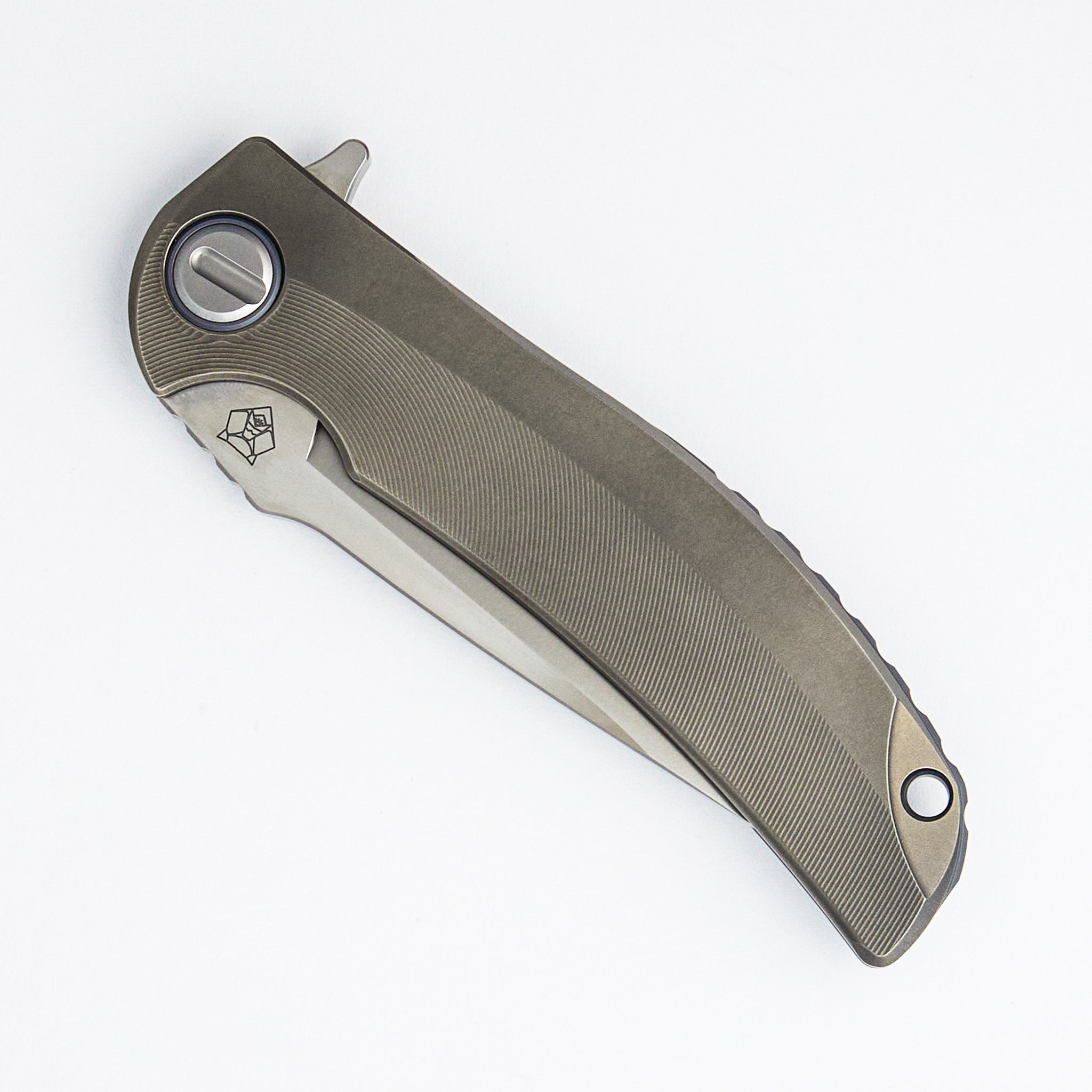 Russian Overkill - M398 Blade - Titanium Handle - RBS (RJ Martin Design)
