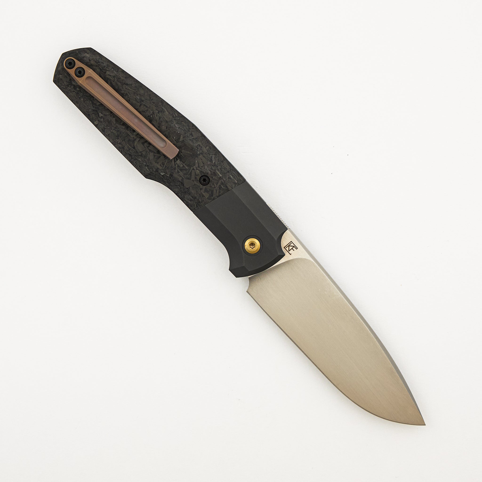 FIF20 - M390 Blade - Titanium/Carbon Fiber Handle (Philippe Jourget Design)