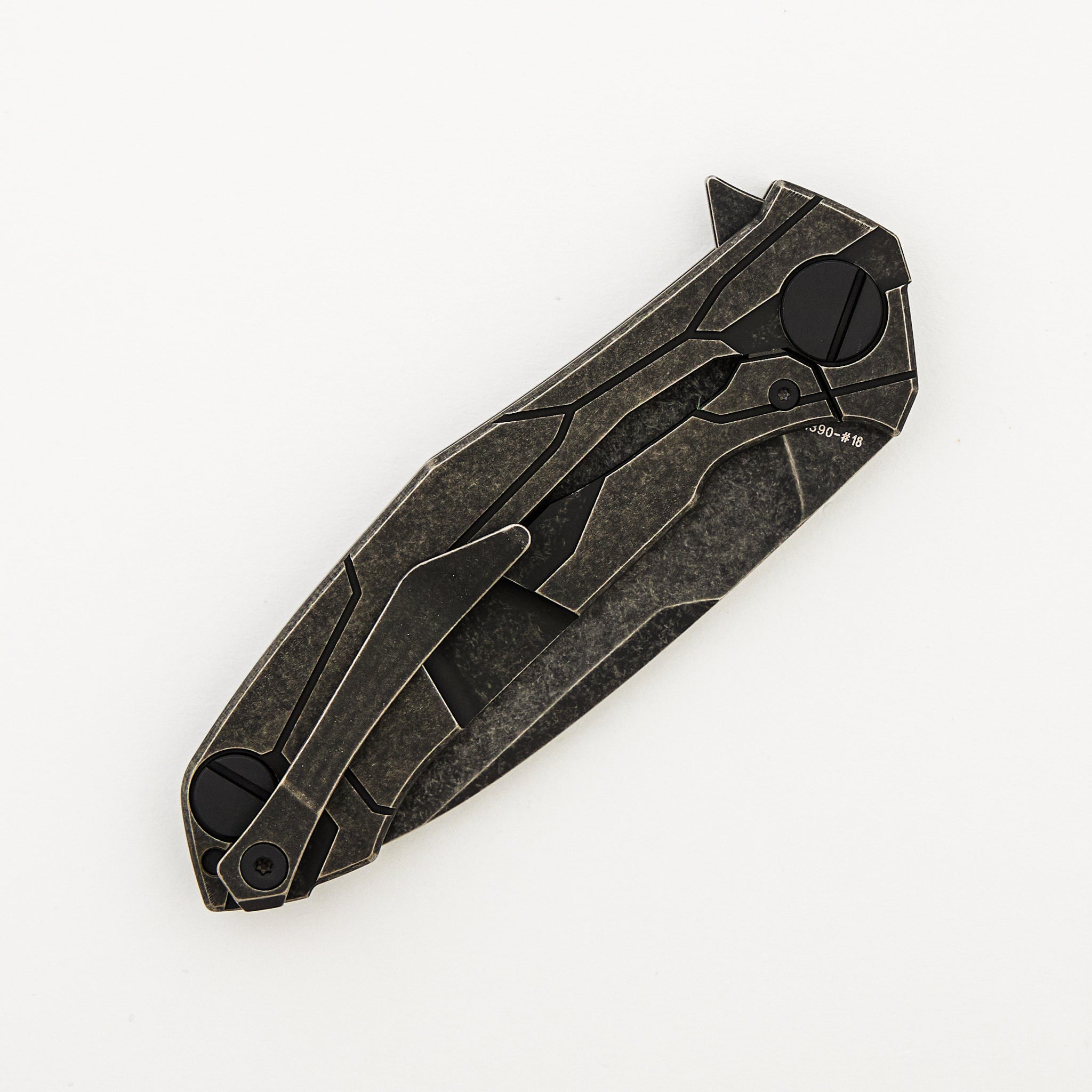 T92 - M390 Blade - Titanium Handle (Aleksey Konygin Design)