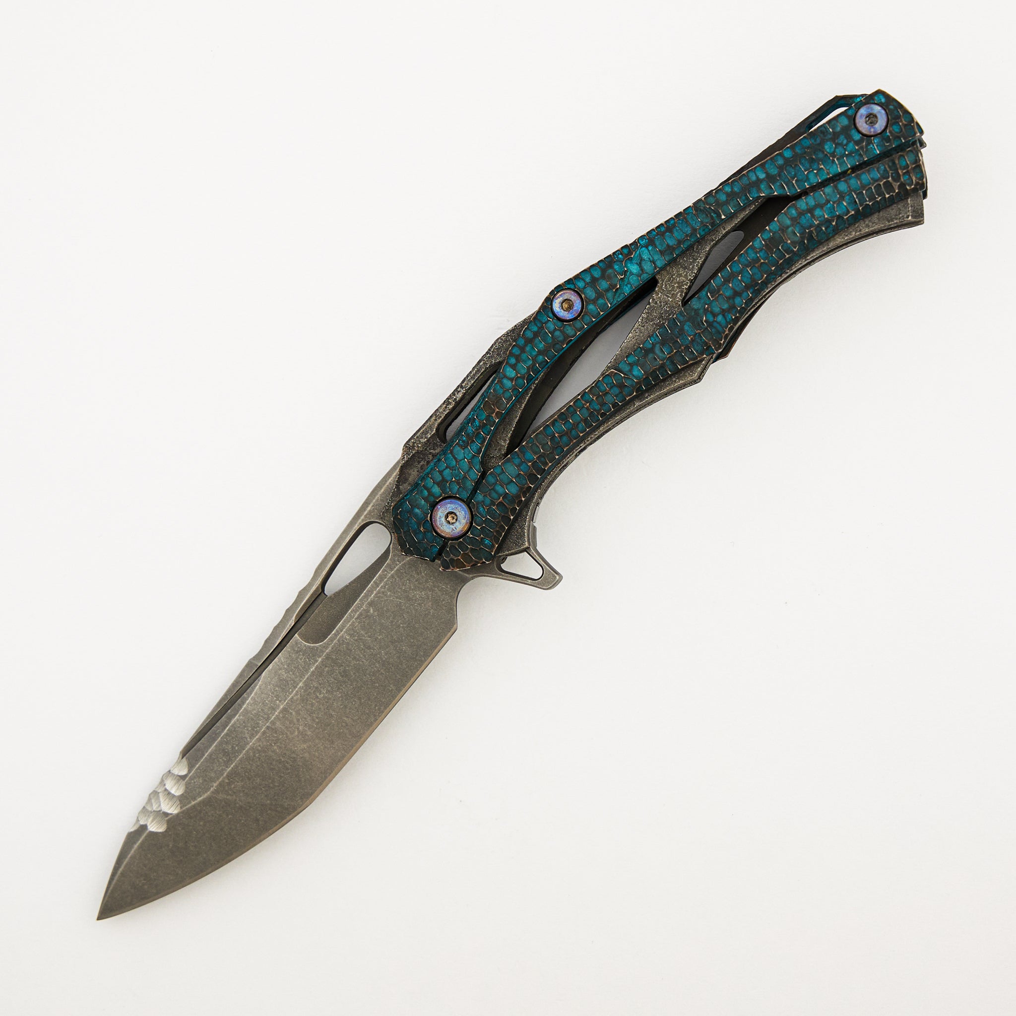 DCPT-1 Customized One-Off - S35VN Blade - Titanium Handle (A. Konygin Design)