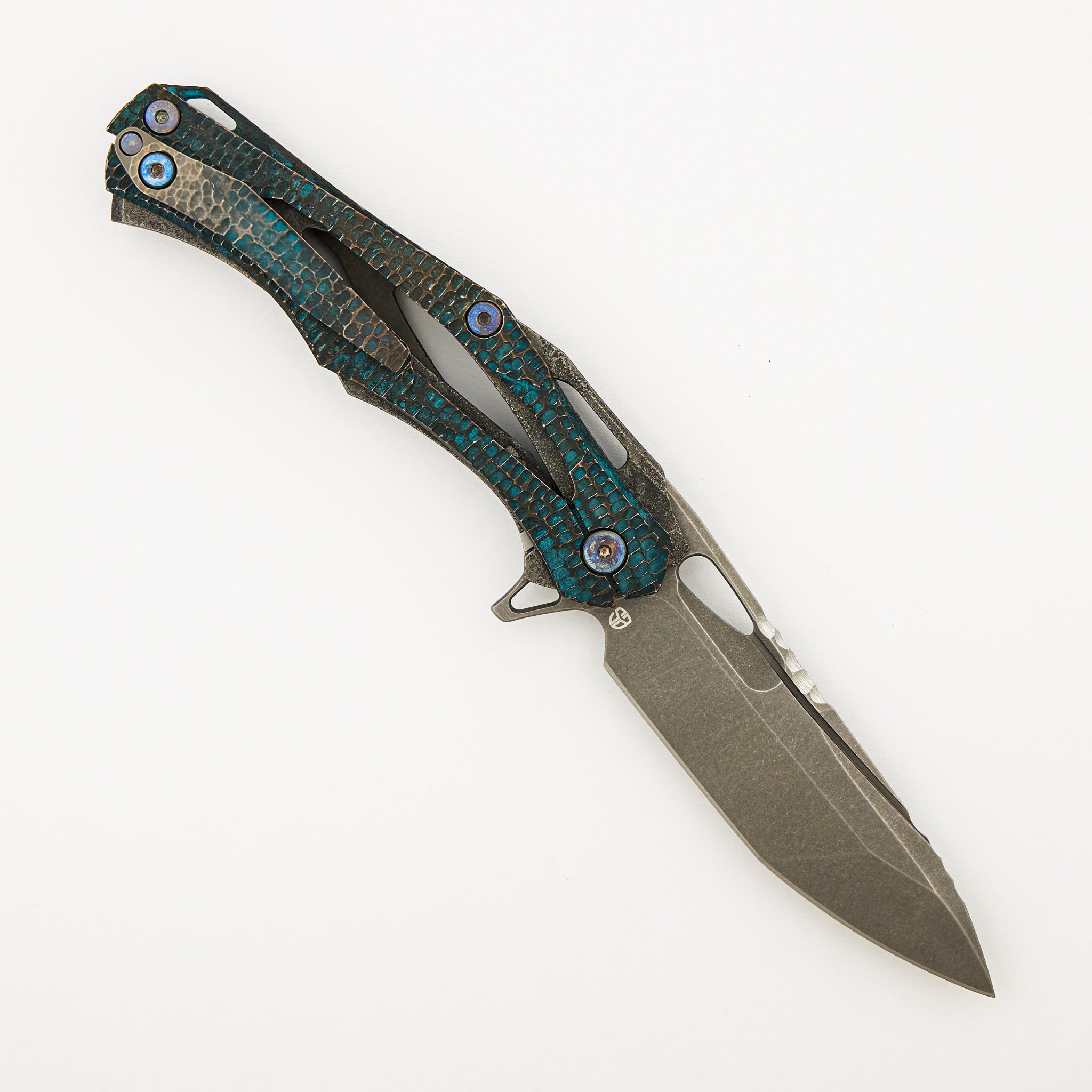 DCPT-1 Customized One-Off - S35VN Blade - Titanium Handle (A. Konygin Design)