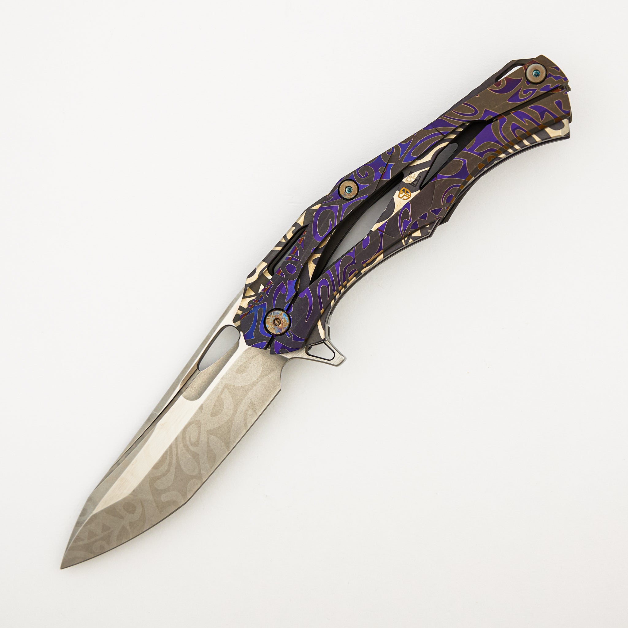 DCPT-1 Customized One-Off - S35VN Blade - Titanium Handle (A. Konygin Design)