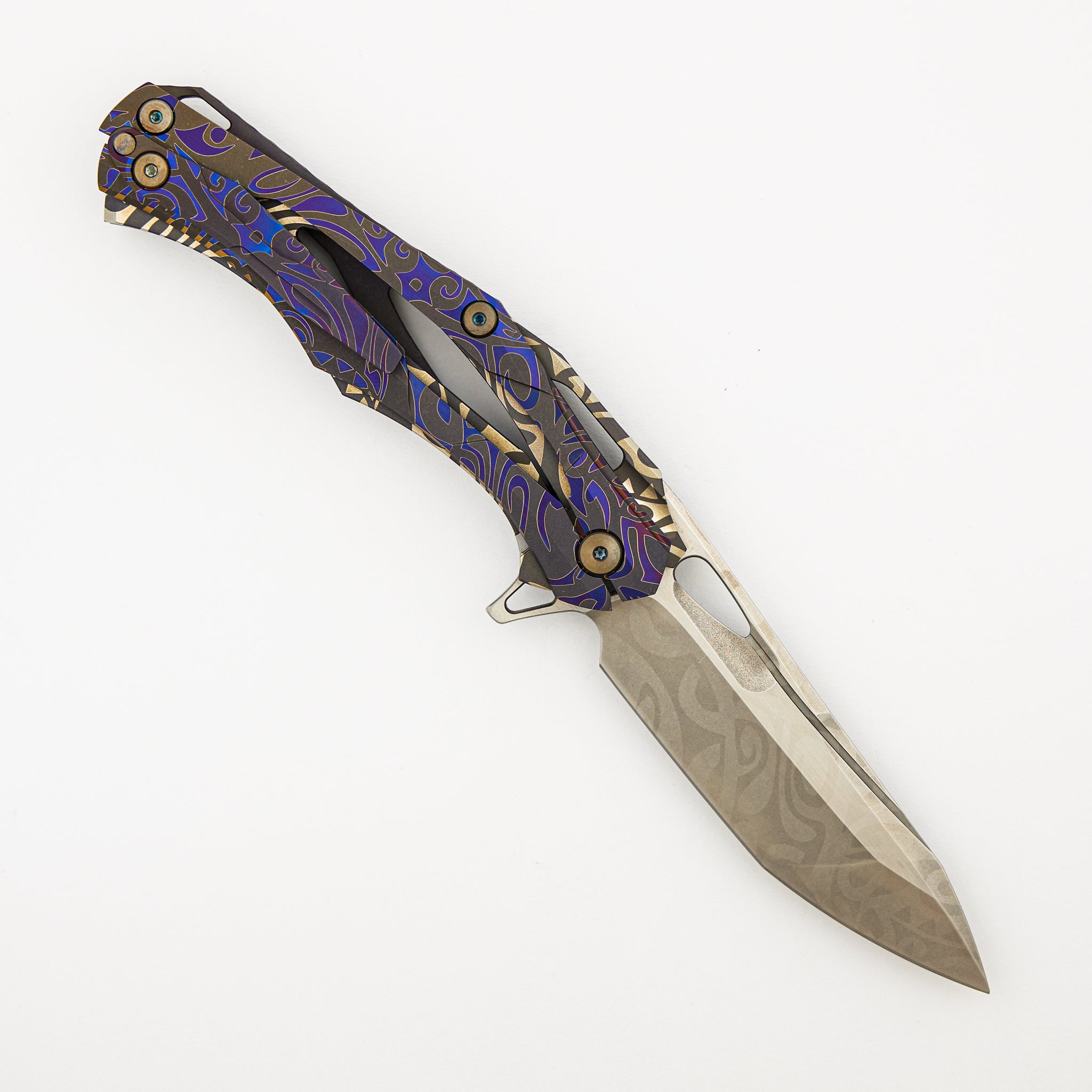 DCPT-1 Customized One-Off - S35VN Blade - Titanium Handle (A. Konygin Design)