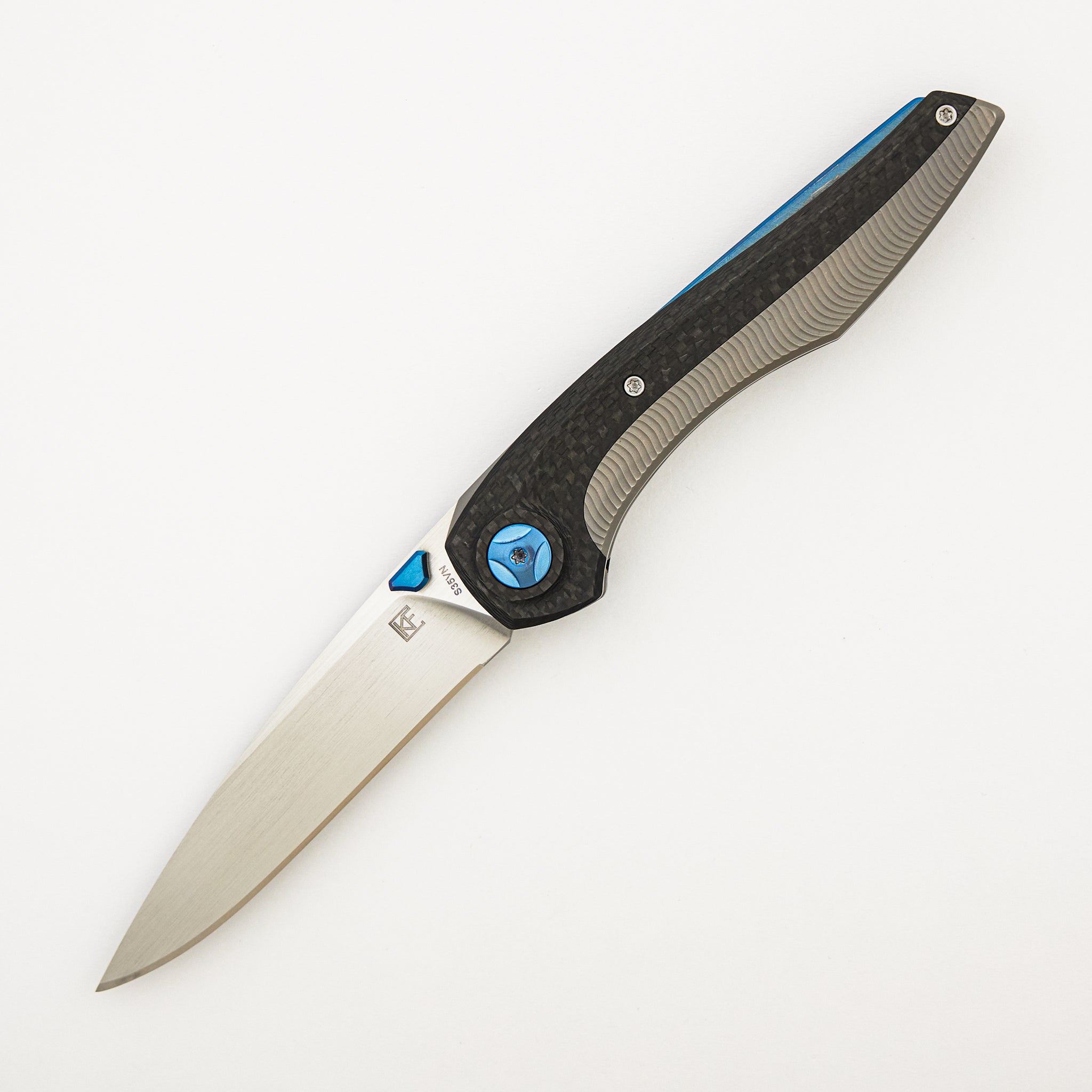 Sukhoi 2.0 ST - S35VN Blade - Titanium/Carbon Fiber Handle (A. Malyshev Design)
