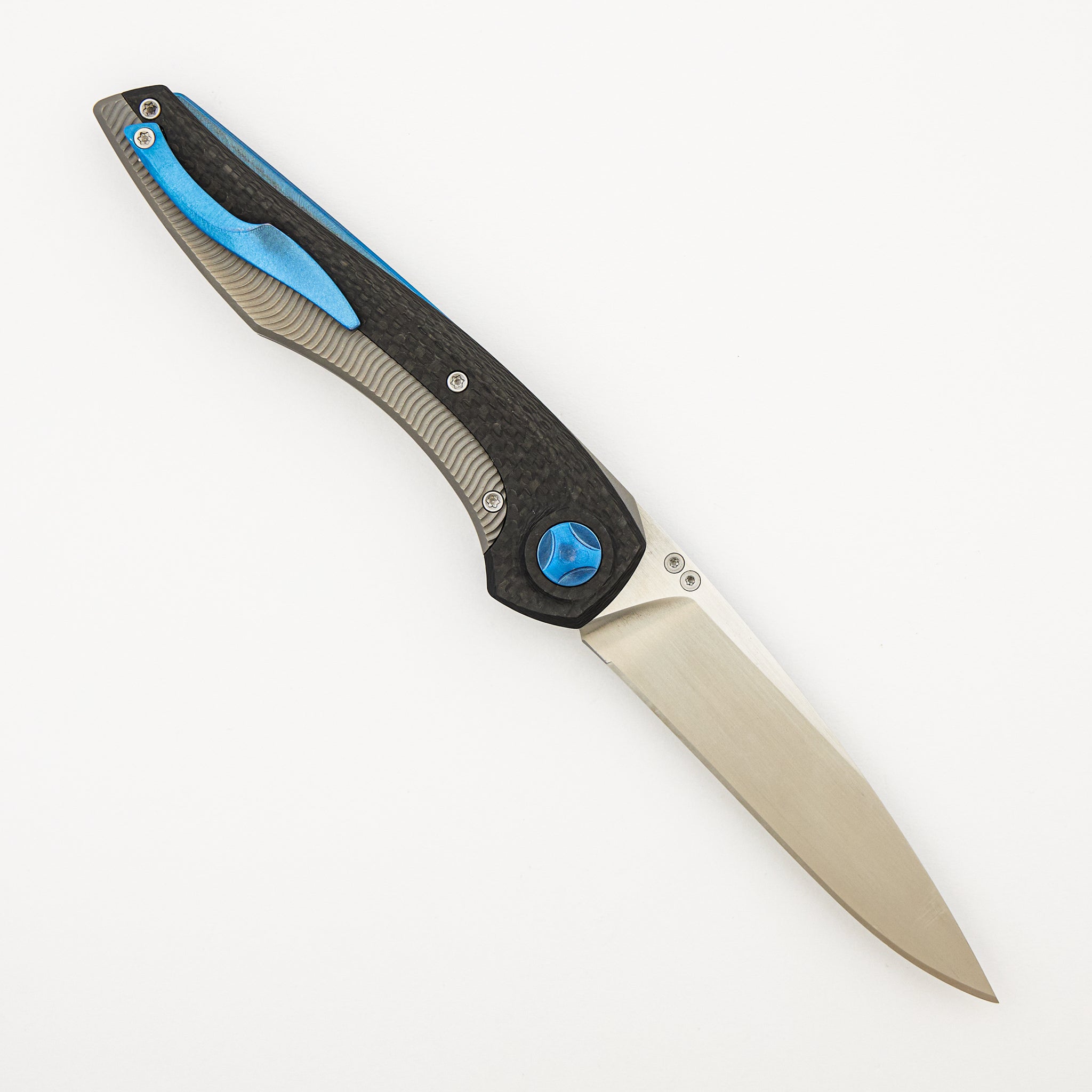 Sukhoi 2.0 ST - S35VN Blade - Titanium/Carbon Fiber Handle (A. Malyshev Design)