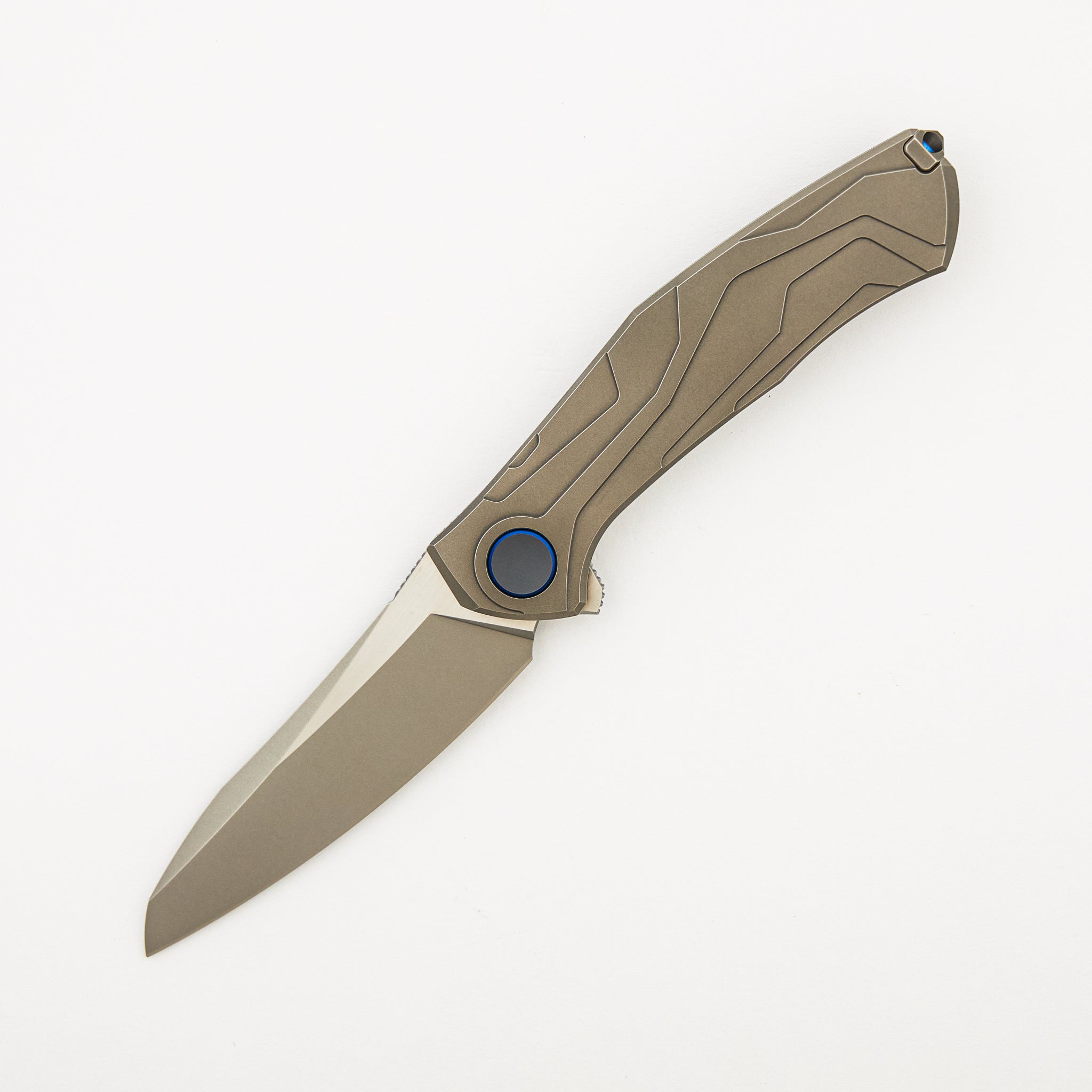 "Limited Edition" Kami Flipper - S110V Blade - Titanium Handle - MRBS (Sinkevich Design)