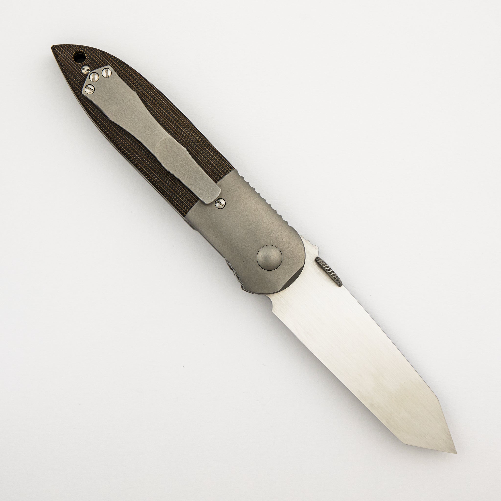 Nath Custom Ducktail Tanto Knife (Poboy CQC-6)