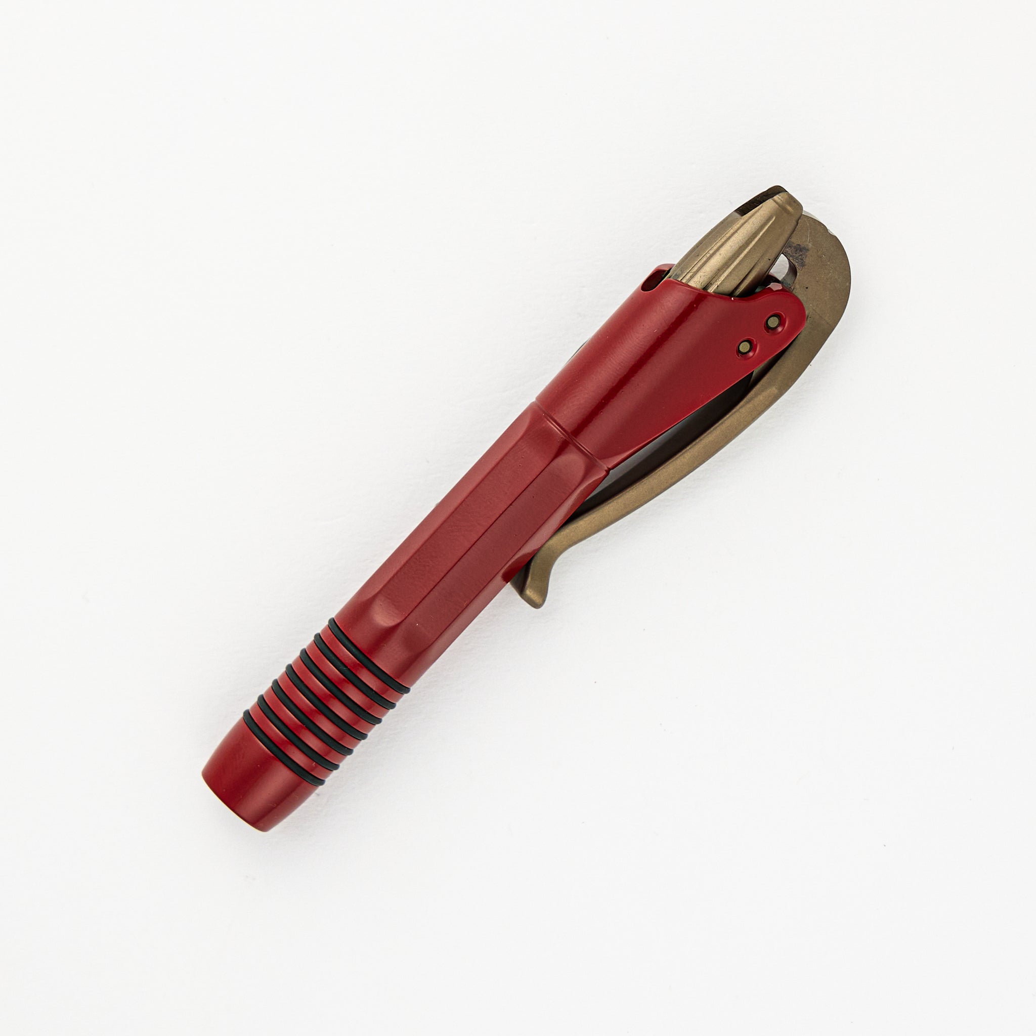 Siphon II Pen - Red Aluminum