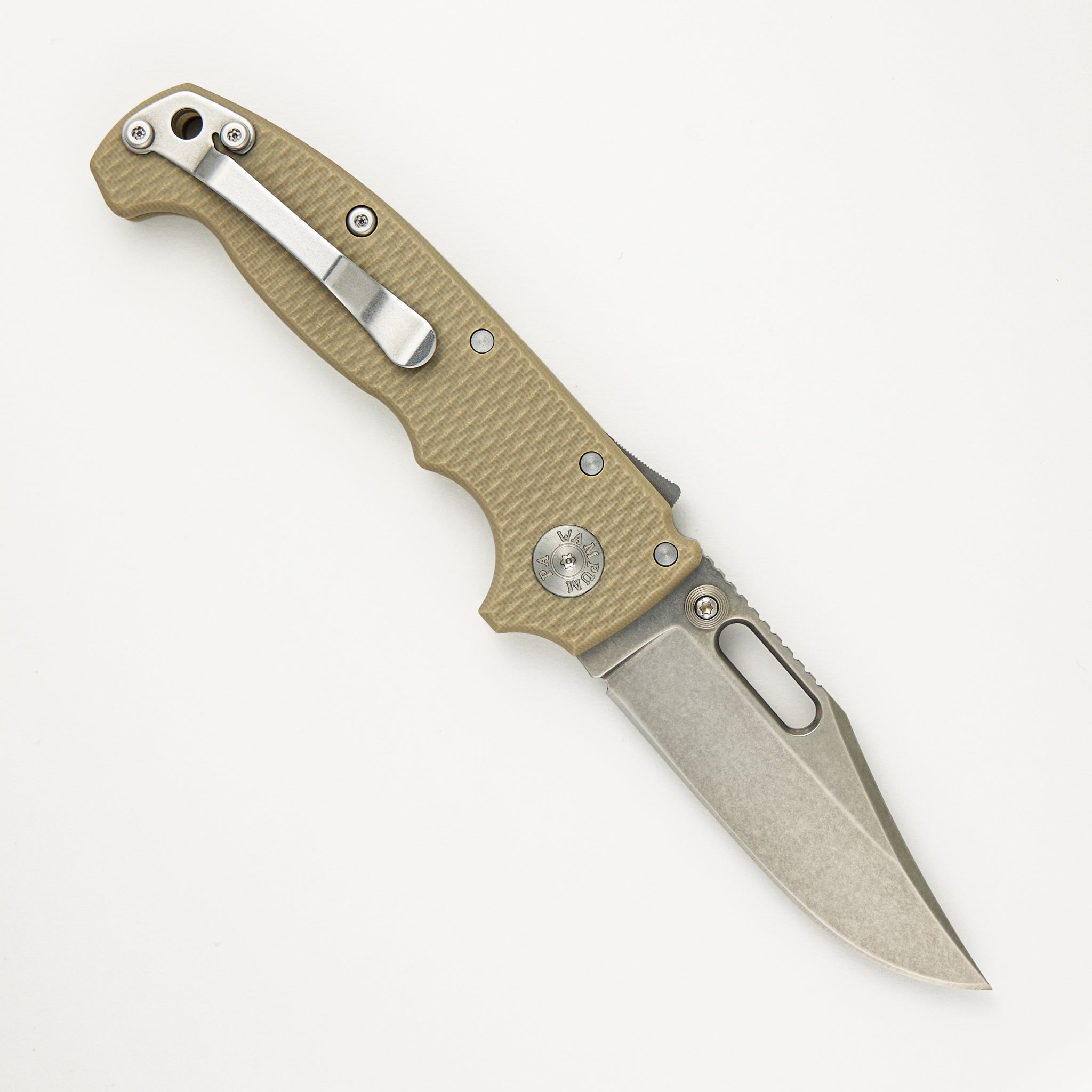 Demko Knives AD20 "KnifeJoy Exclusive" 20CV Bowie Tan G10