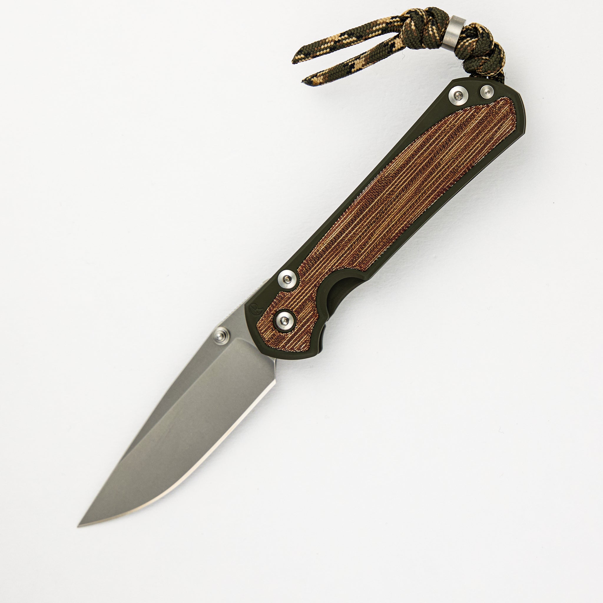 Small Sebenza 31 - Natural Micarta - Northwest Knives Exclusive