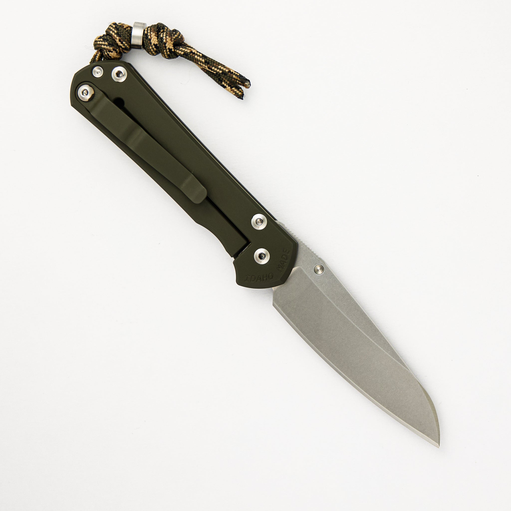 Chris Reeve Small Sebenza 31 - OD Green Cerakote - Insingo - Northwest Knives Exclusive