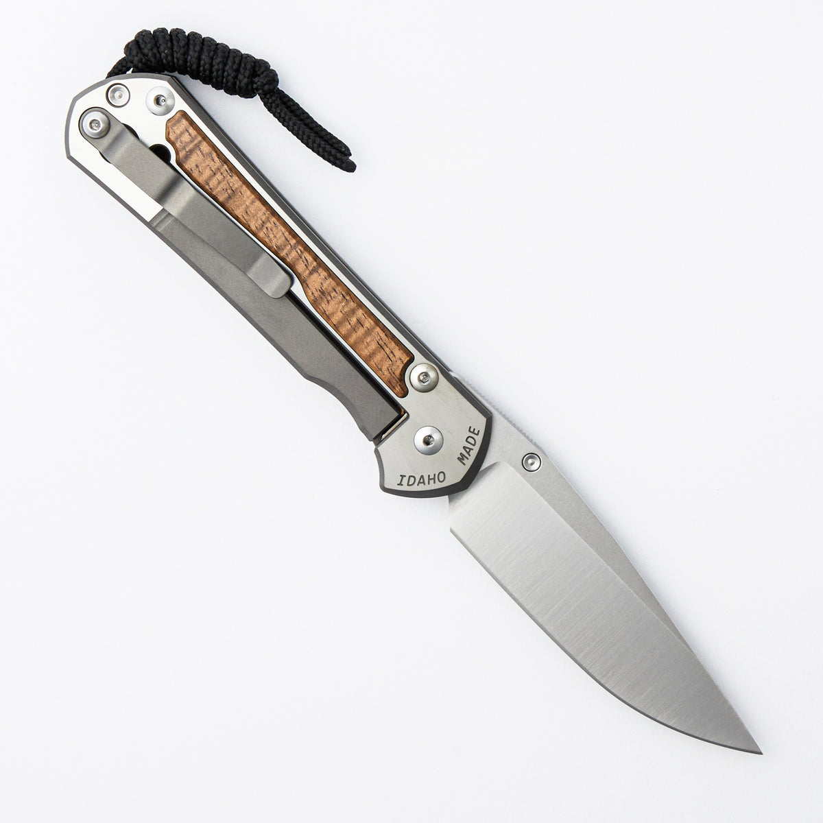 Large Sebenza 31 Annual 2025 - Koa Inlay - Drop Point CPM MagnaCut Blade - Silver Single Thumb Lug