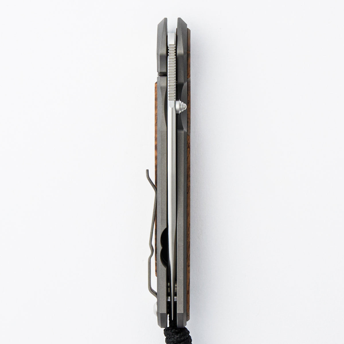 Large Sebenza 31 Annual 2025 - Koa Inlay - Drop Point CPM MagnaCut Blade - Silver Single Thumb Lug