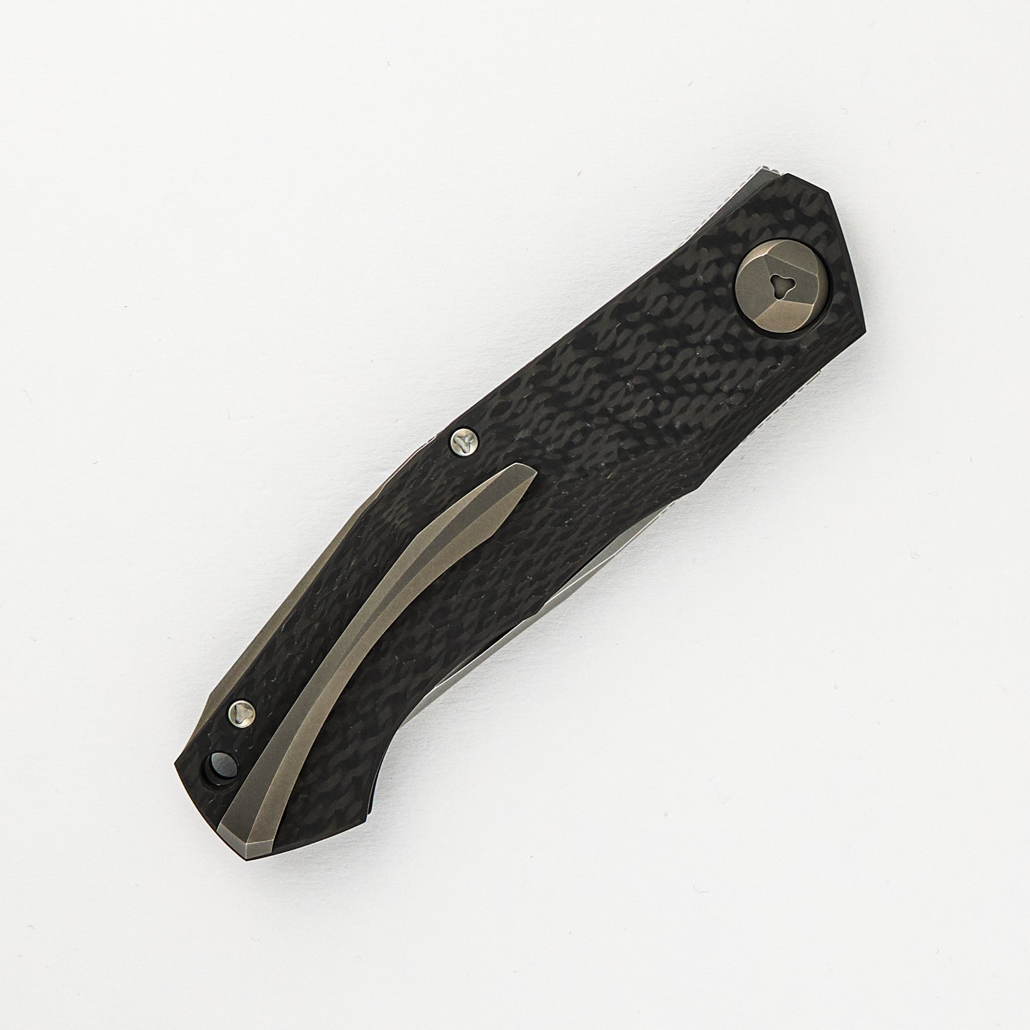 Shirogorov "Limited Edition" Dmitry Sinkevich Design Pero - Carbon Fiber Handle - Vanax 37 Blade - MRBS