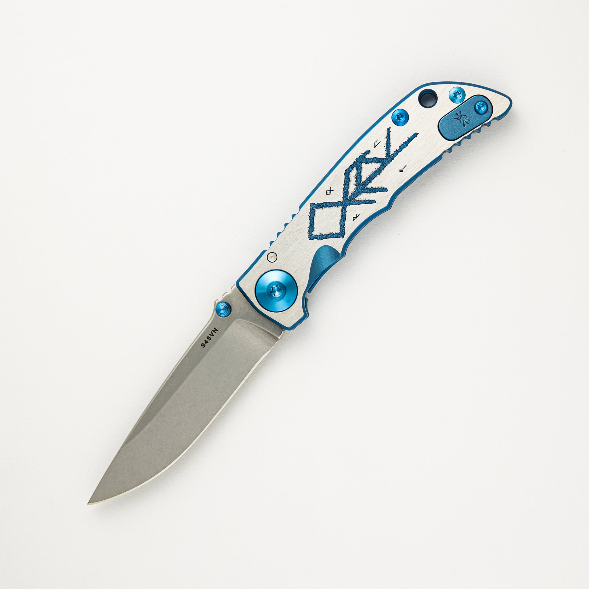 Spartan Blades Harsey 3.25" Special Edition Viking Trail Walker - S45VN Blade - Titanium Handle