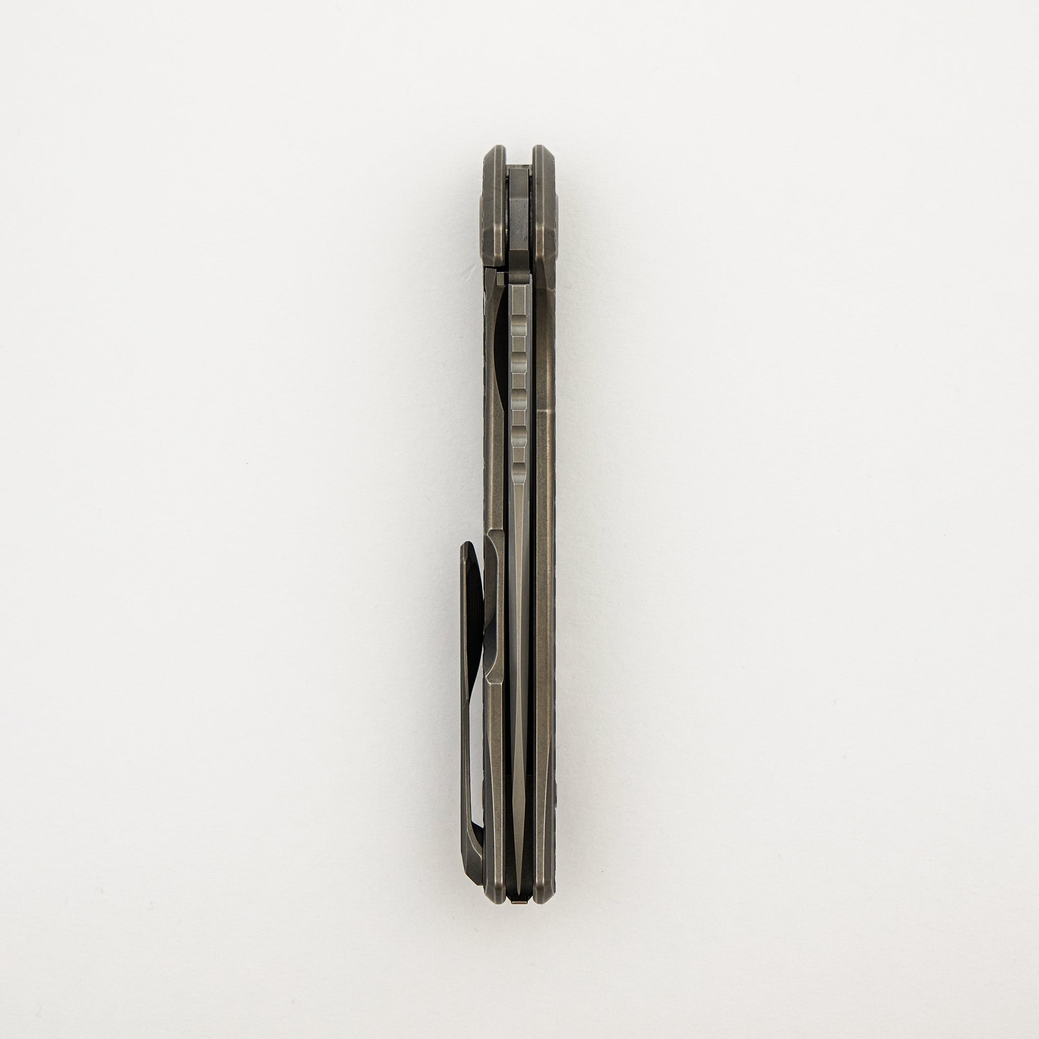 F95 Bear Pattern - Titanium Handle - M390 Blade - MRBS