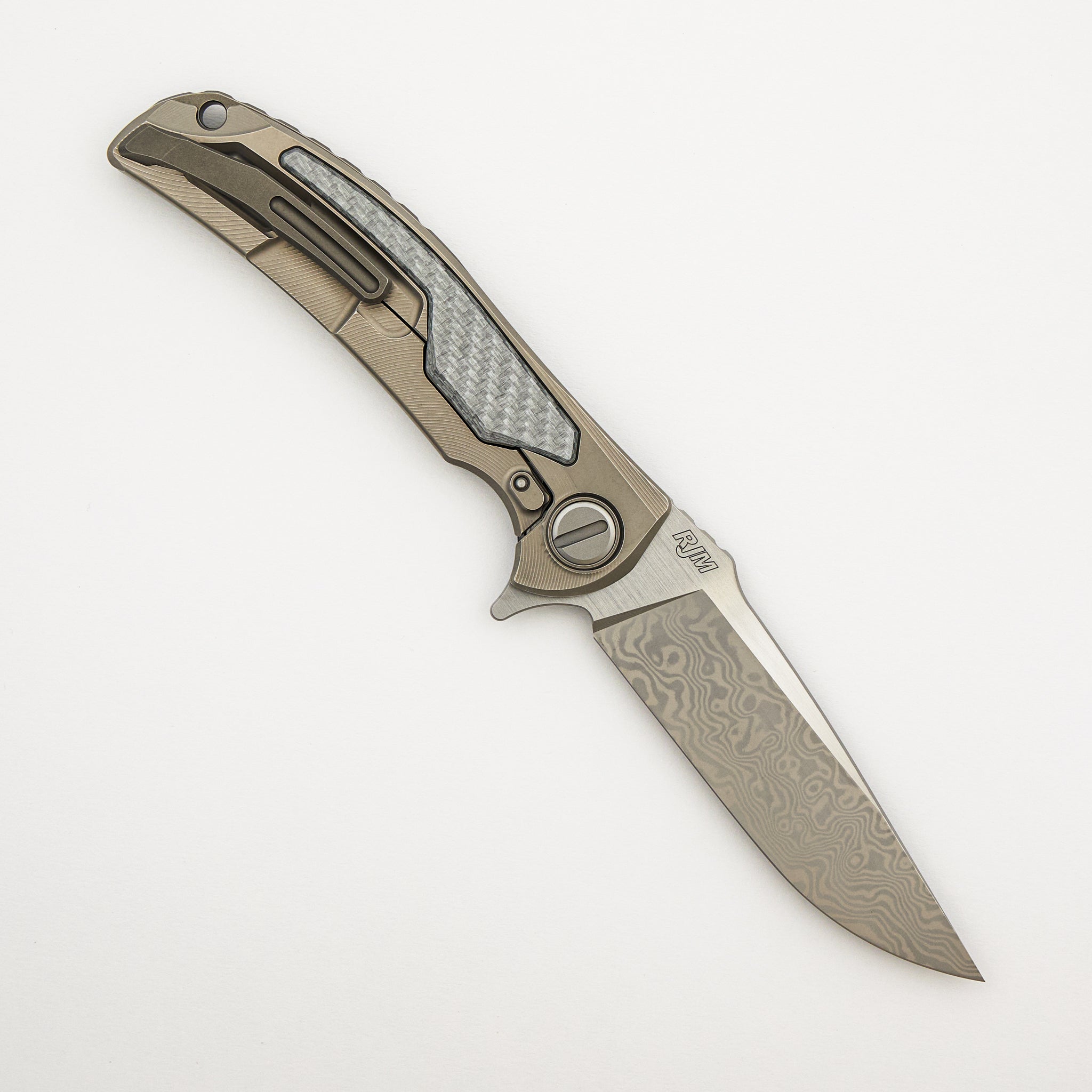 Arctic Overkill - ZDI-VG Blade - Titanium/Alutex Handle - SRRBS (RJ Martin Design)