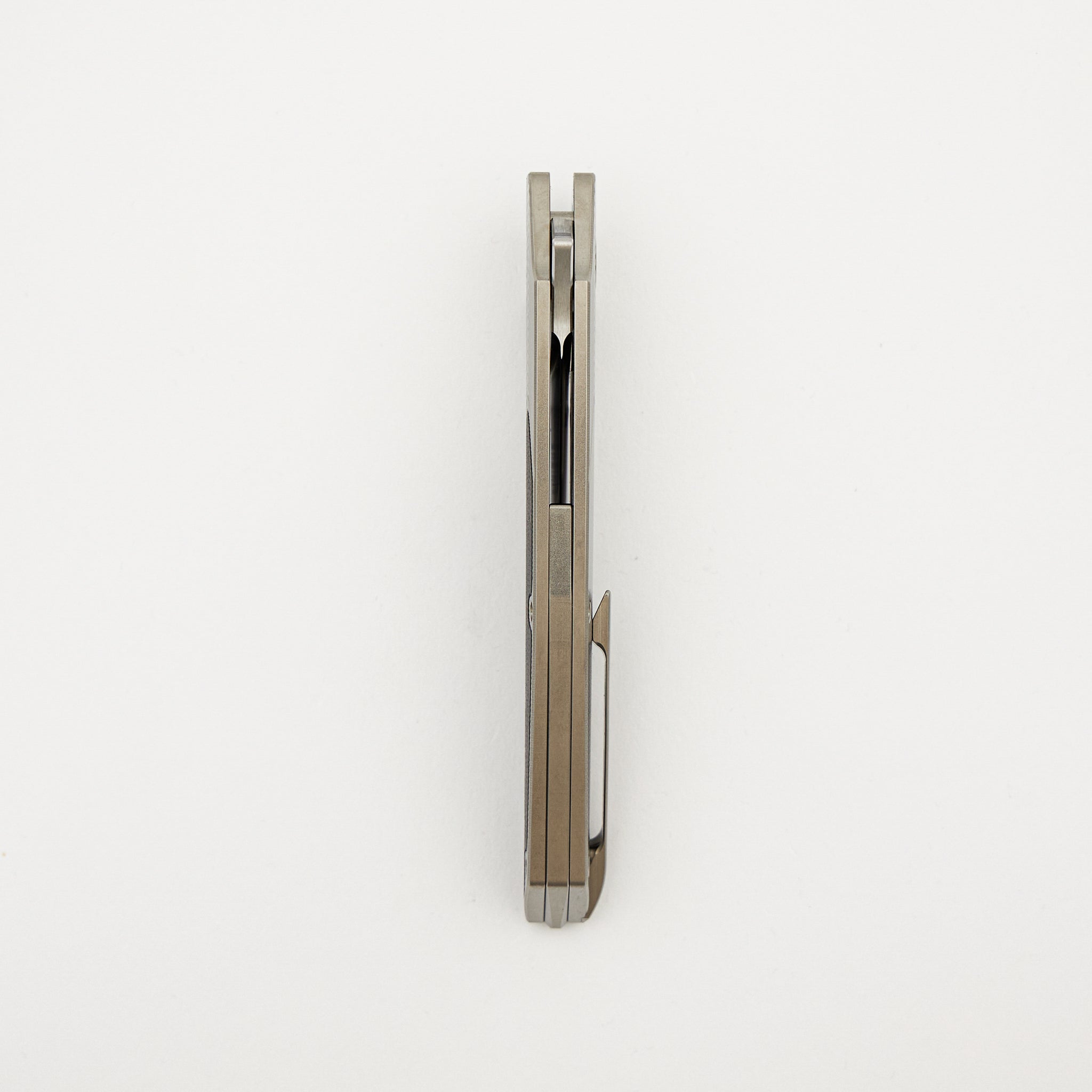 Model T Gen. 2 - Titanium Handle W/ CarboTi Inlay - RWL-34 Blade