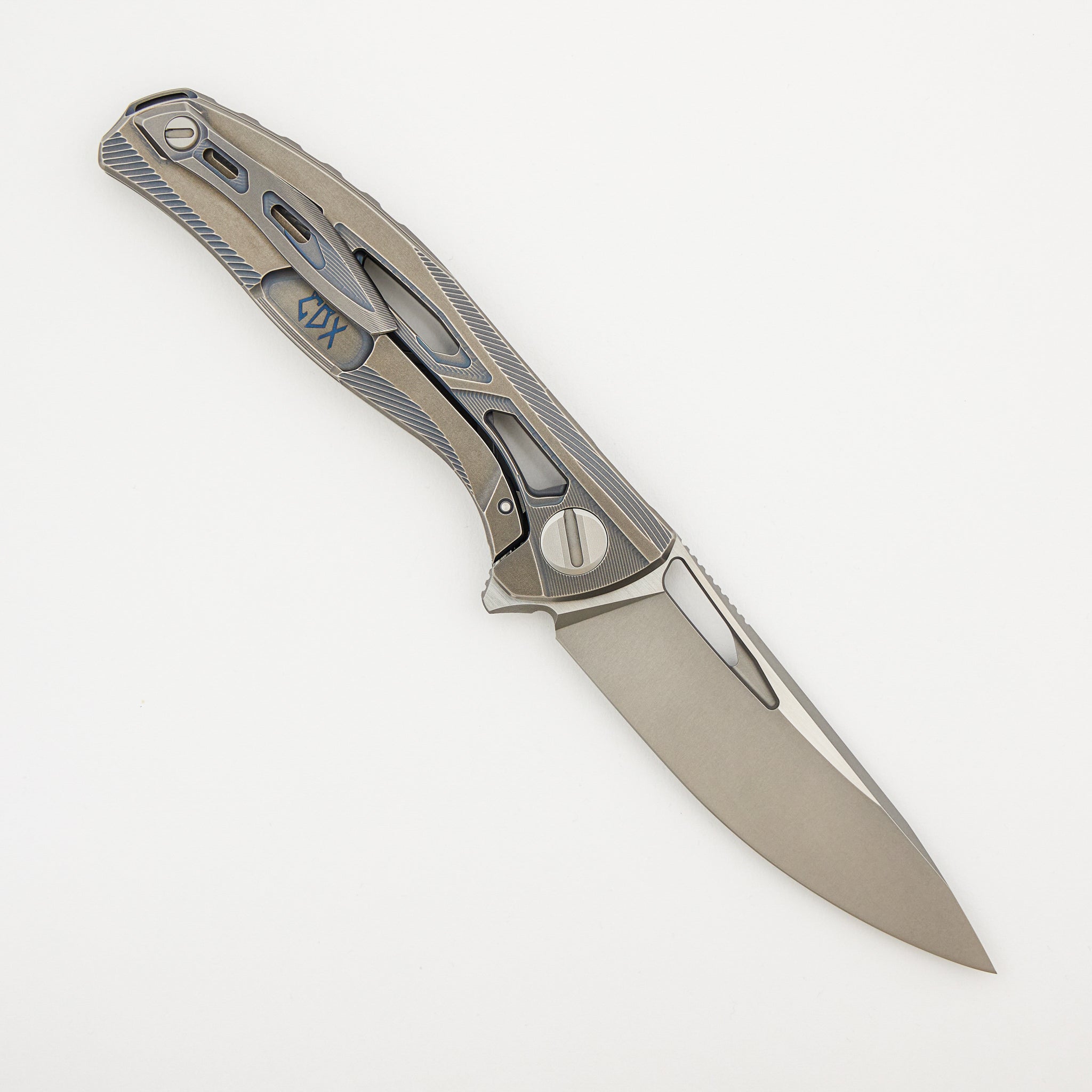 CDX - Titanium Handle - S90V Blade - SRRBS