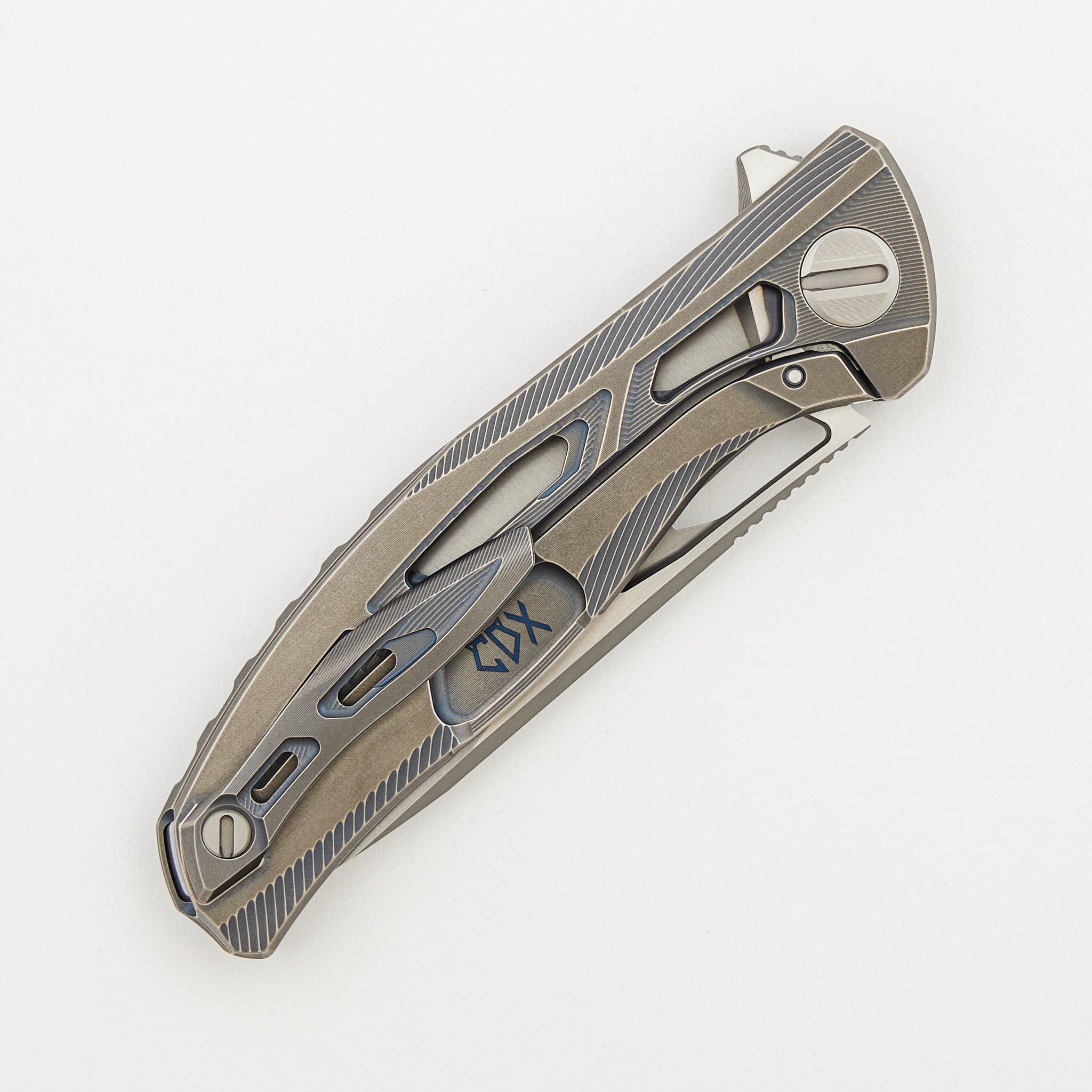 CDX - Titanium Handle - S90V Blade - SRRBS
