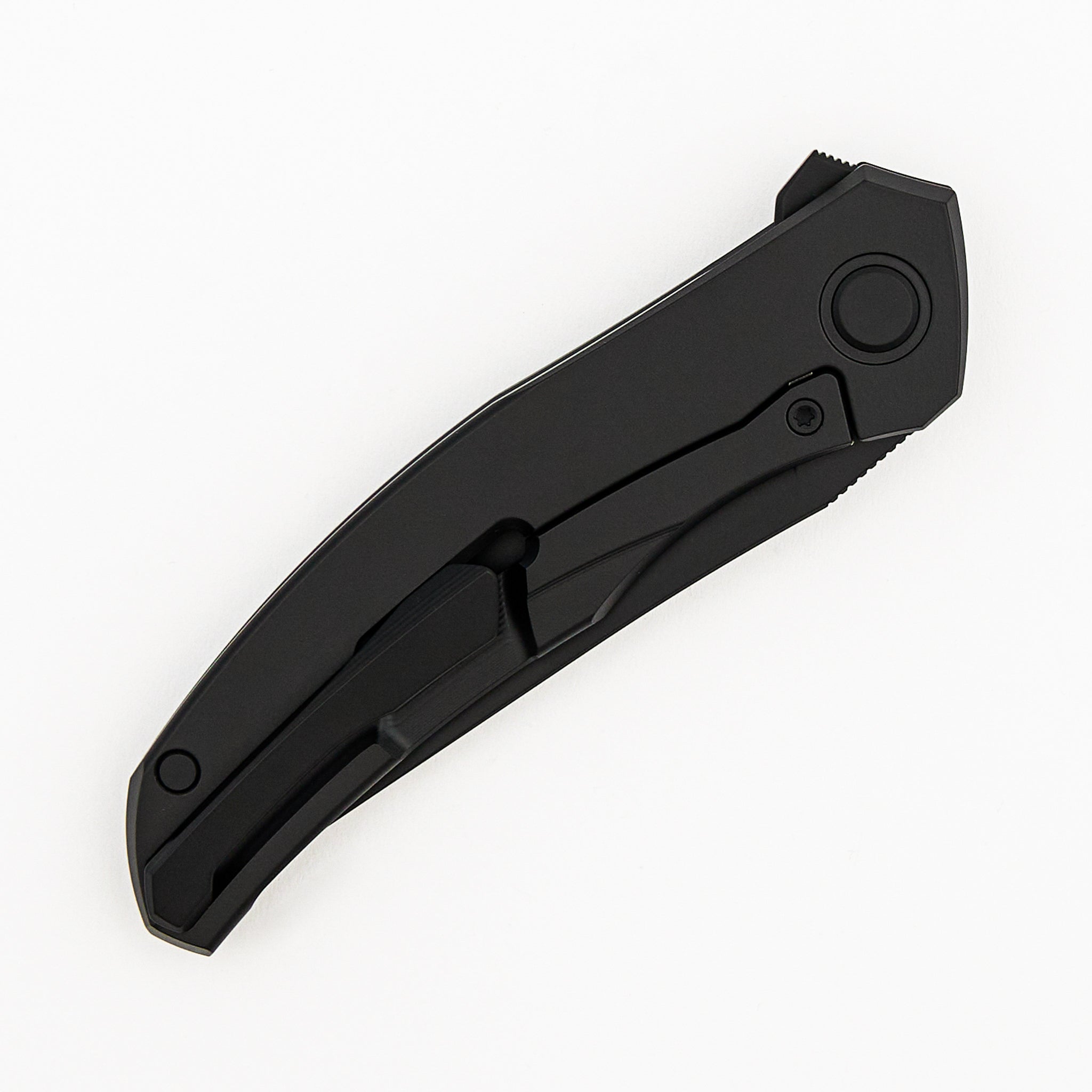 Quantum "Silhouette" – Black Cerakote - Titanium Handle – Cromax PM Blade – MRBS