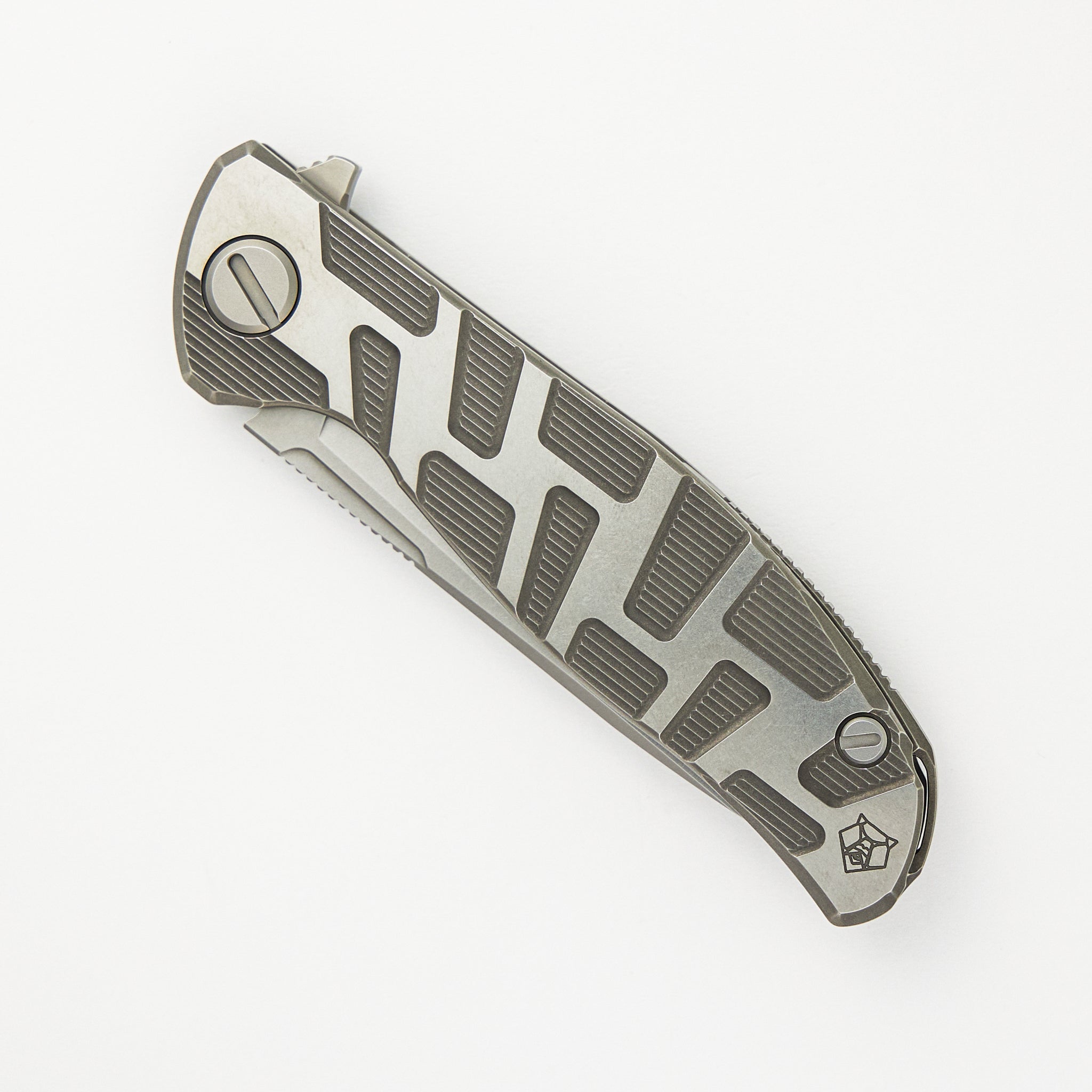 Shirogorov F95 T Pattern Gen 4 – Titanium Handle – M390 Blade – MRBS