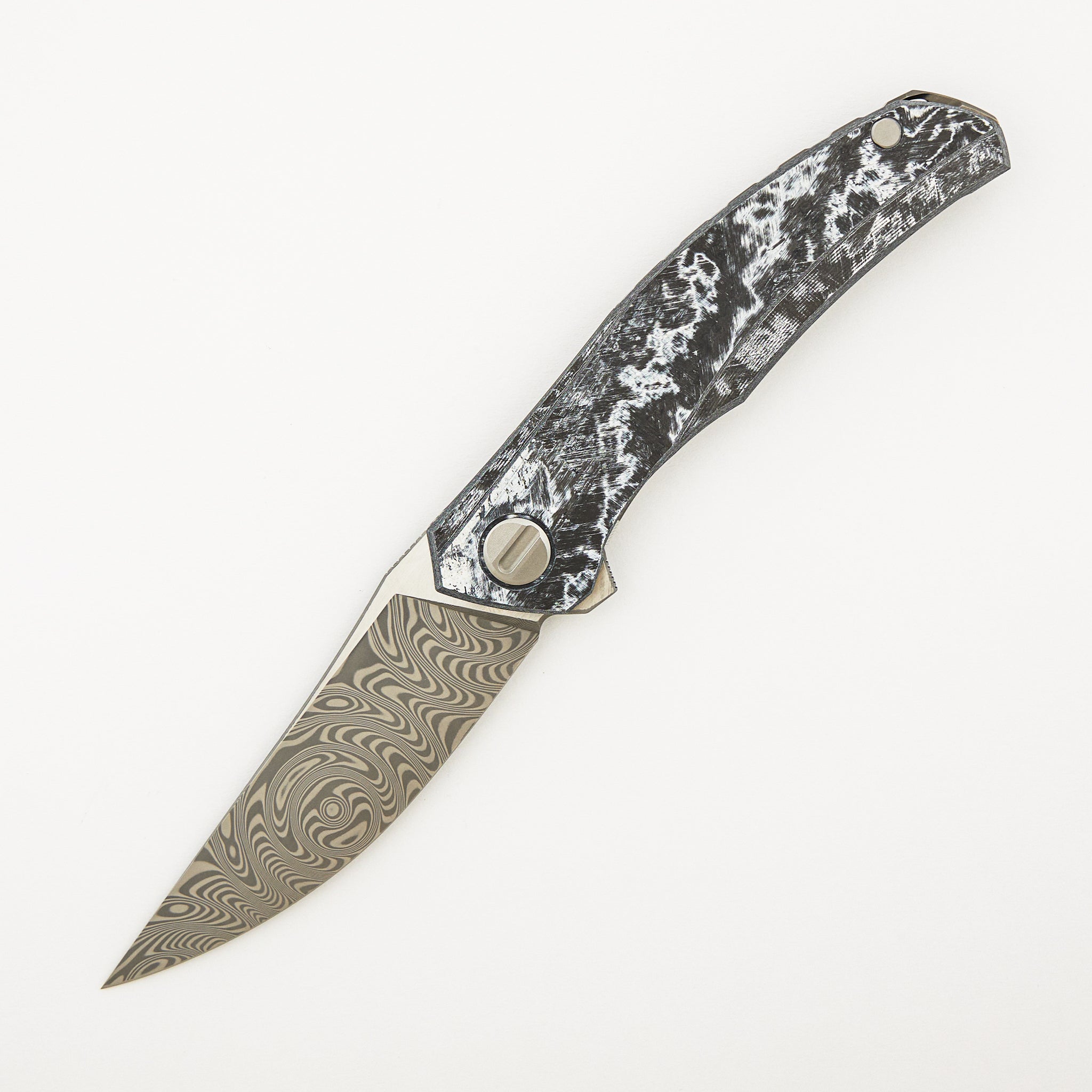 Quantium WKM - Titanium/White CarboTi Handle - ZDI-E Blade - MRBS