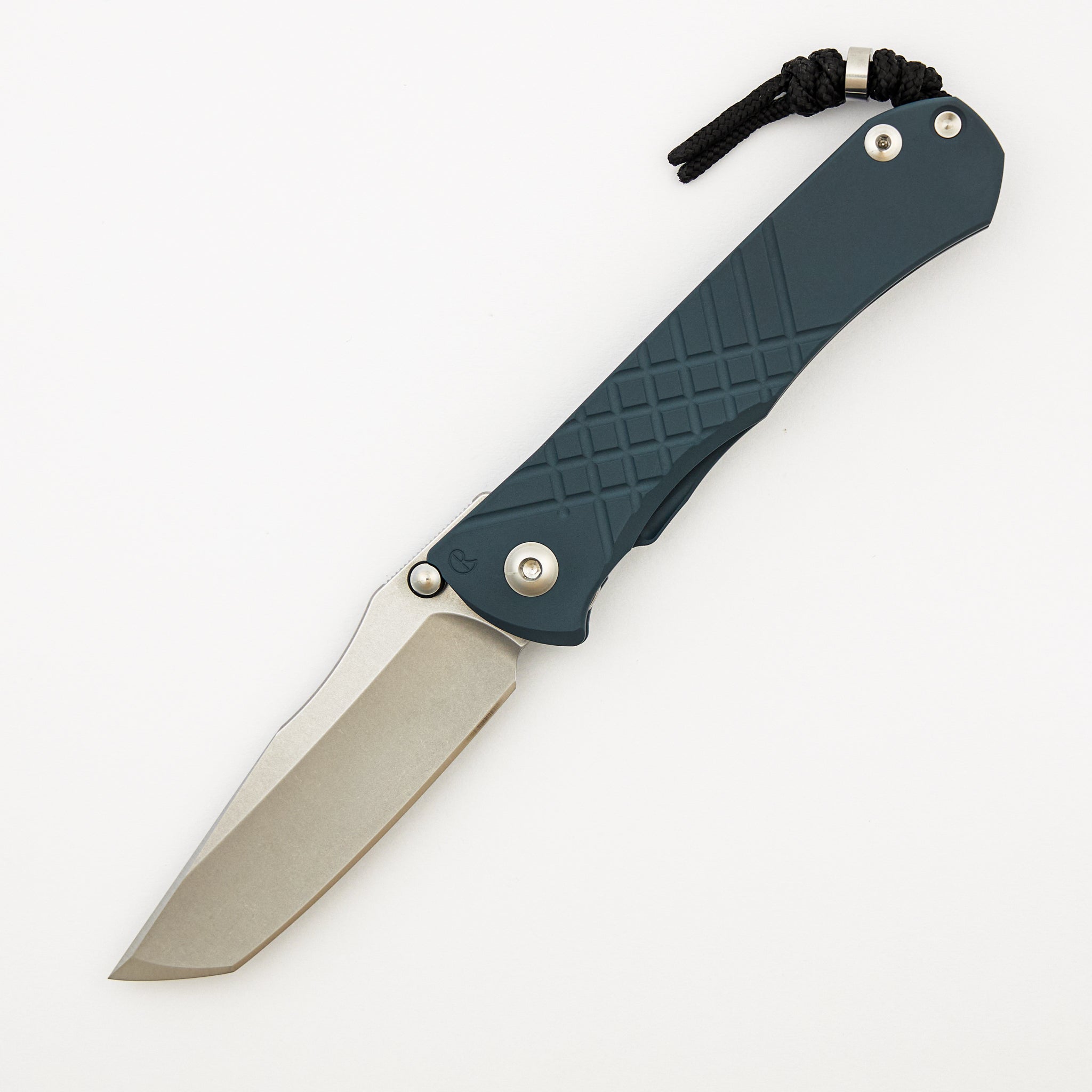 Umnumzaan - Tanto CPM MagnaCut Blade - Cold War Grey Cerakote - Knotted Lanyard W/ Bead