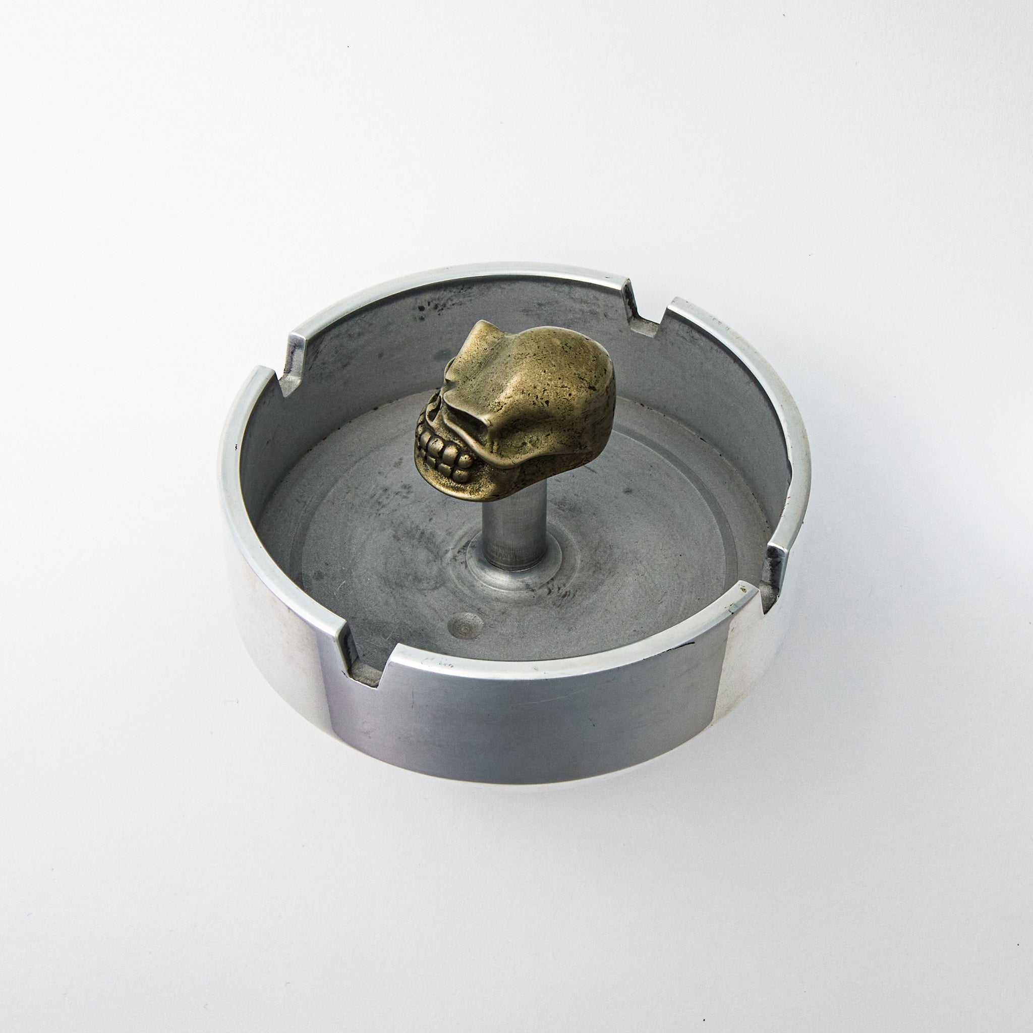 Small Diameter Ash Tray - 2nd Gen Slickster - Titanium Finish