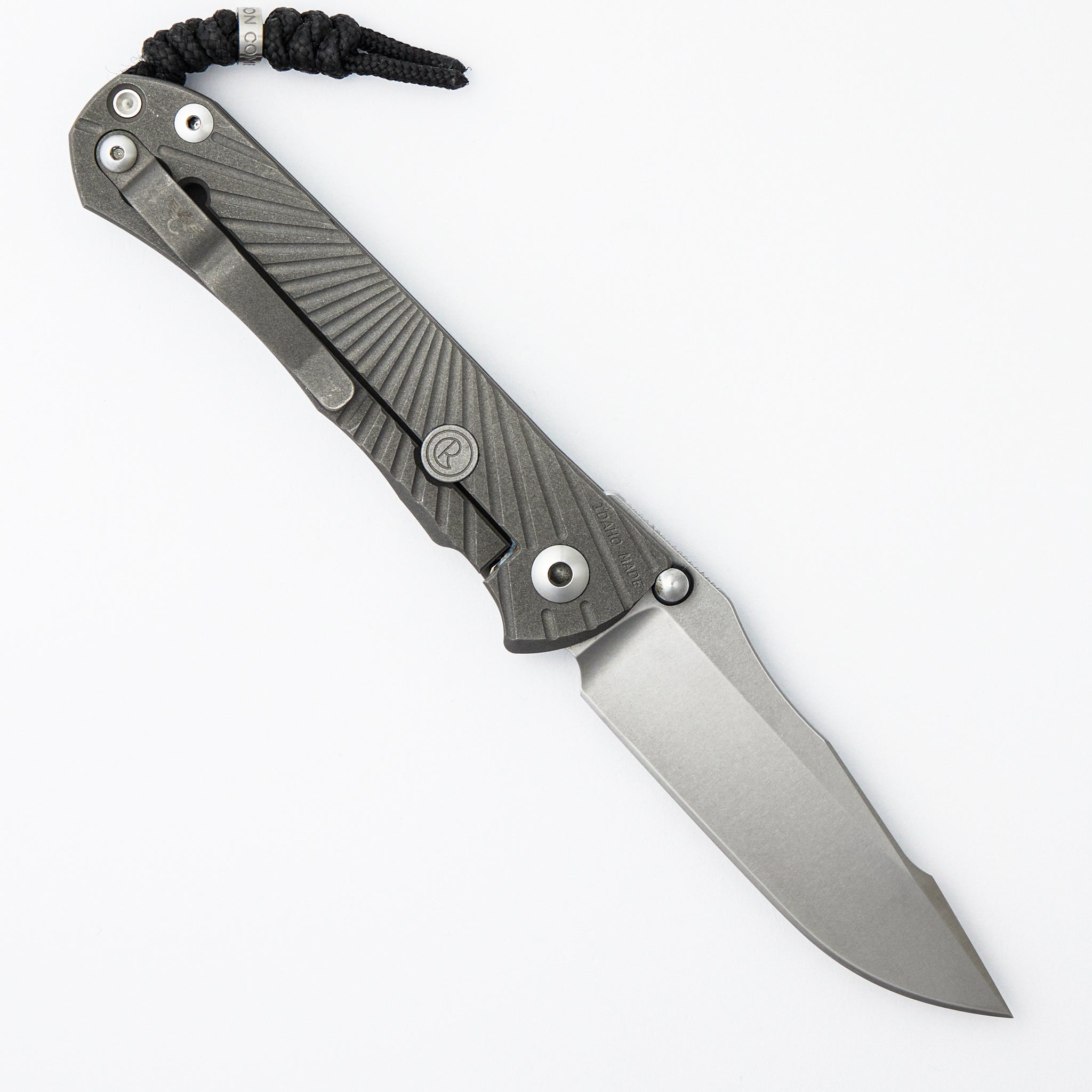 Umnumzaan Wilson Combat - Drop Point S35VN Blade - Titanium Handle