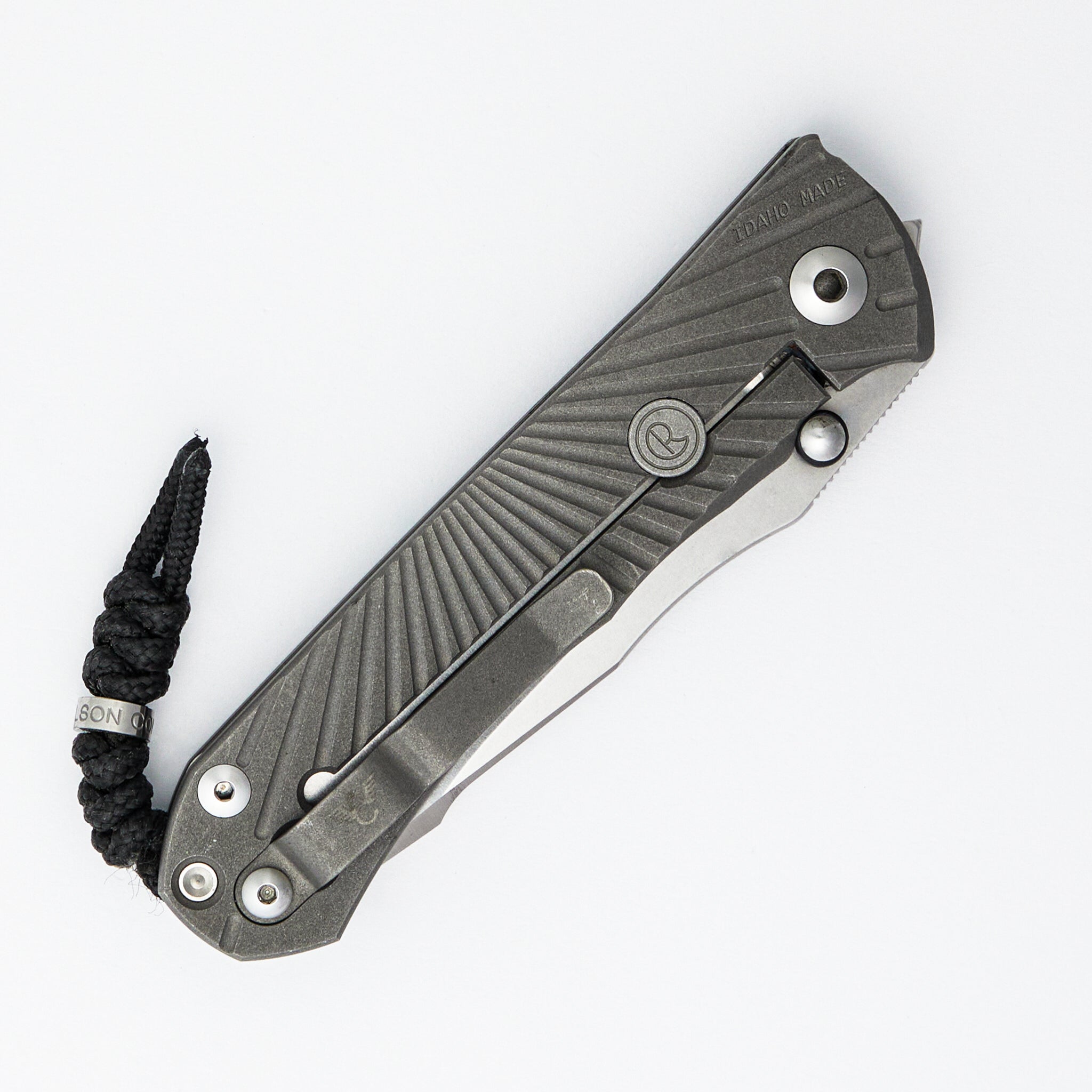 Umnumzaan Wilson Combat - Drop Point S35VN Blade - Titanium Handle