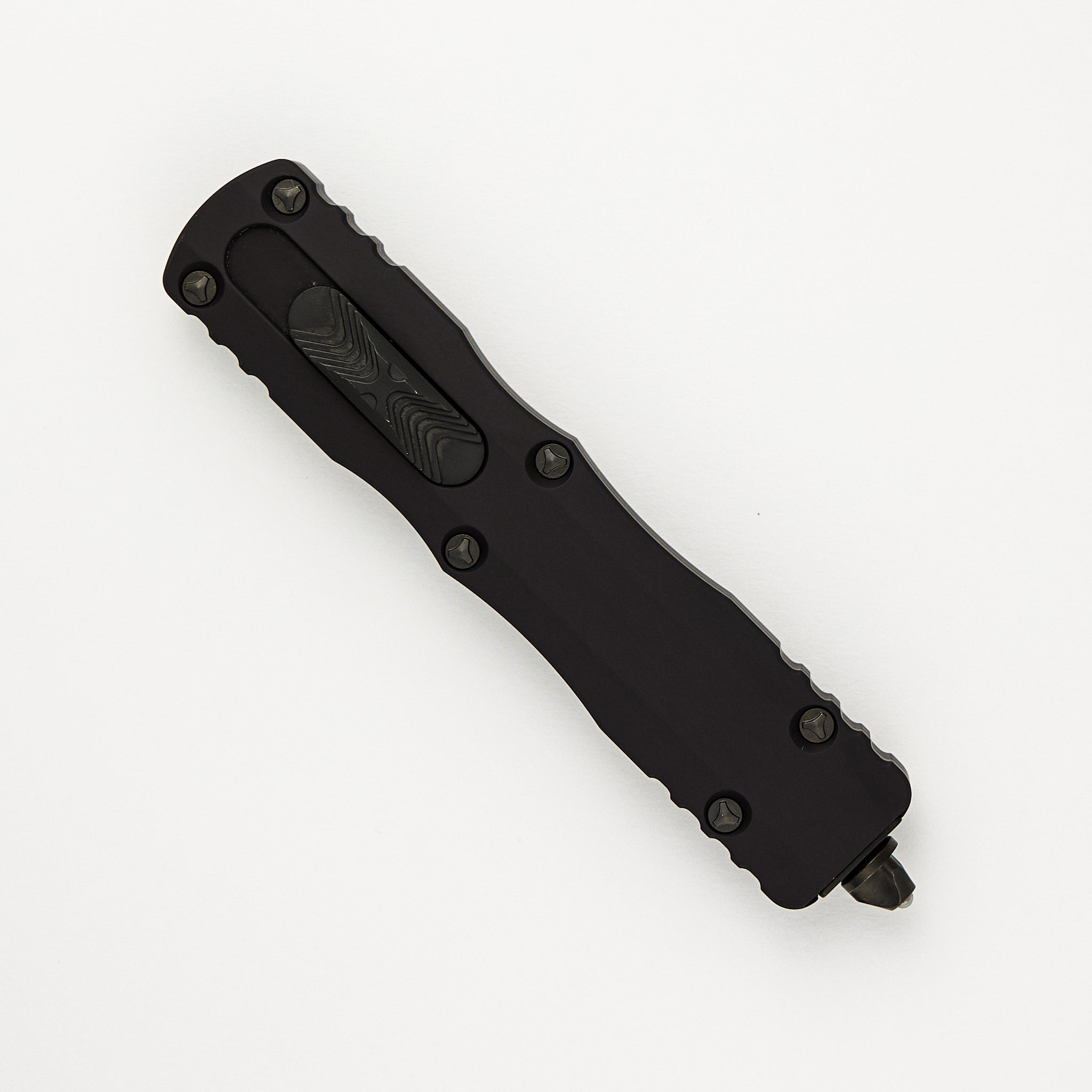 Microtech Dirac Delta D/E Shadow DLC Full Serrated DLC Hardware 227-3 DLCTSH S/N 087