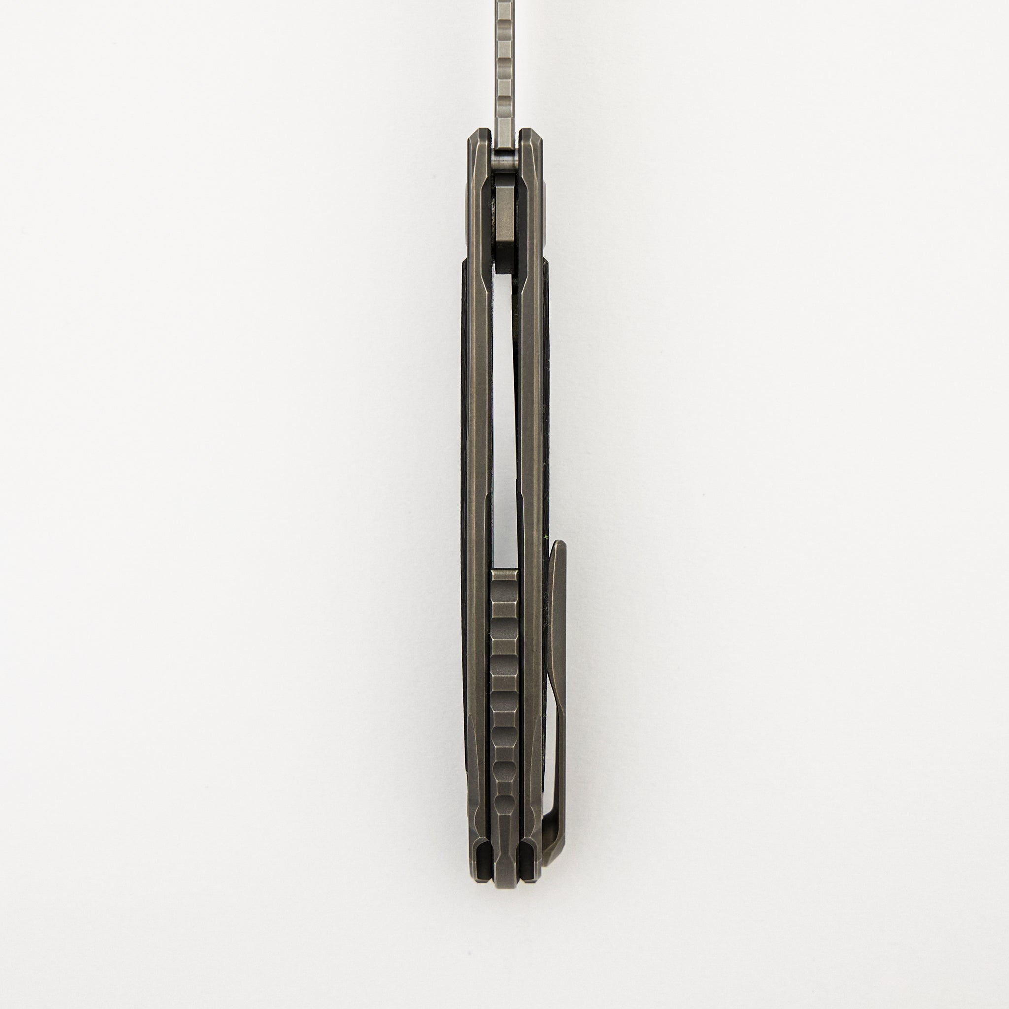 F95NL Gen. 5 - M390 Blade - Titanium Handle - Black TechnoCarbo Inlays - MRBS