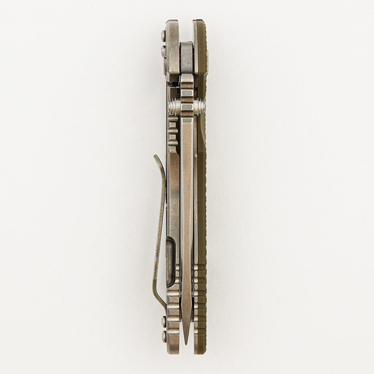 XM-18 3.25" - S45VN Spearpoint - Tri-Way - Stonewash - OD Green G10