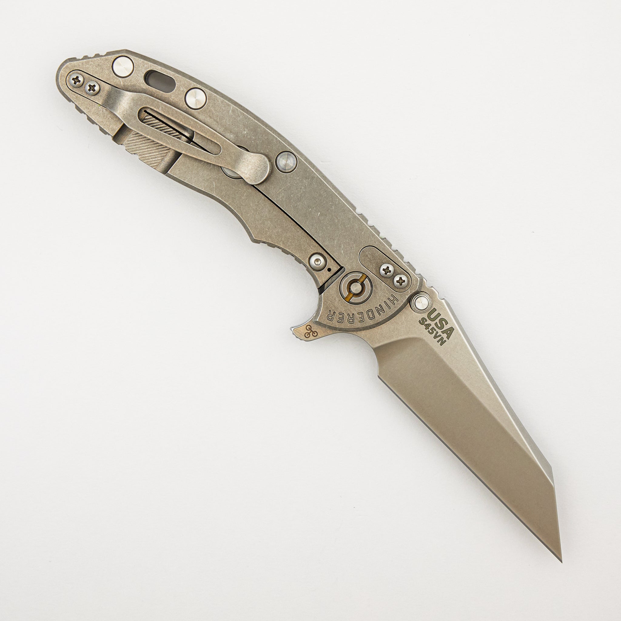 XM-18 3.5″ - S45VN Fatty Wharncliffe - Tri-Way - Stonewash
