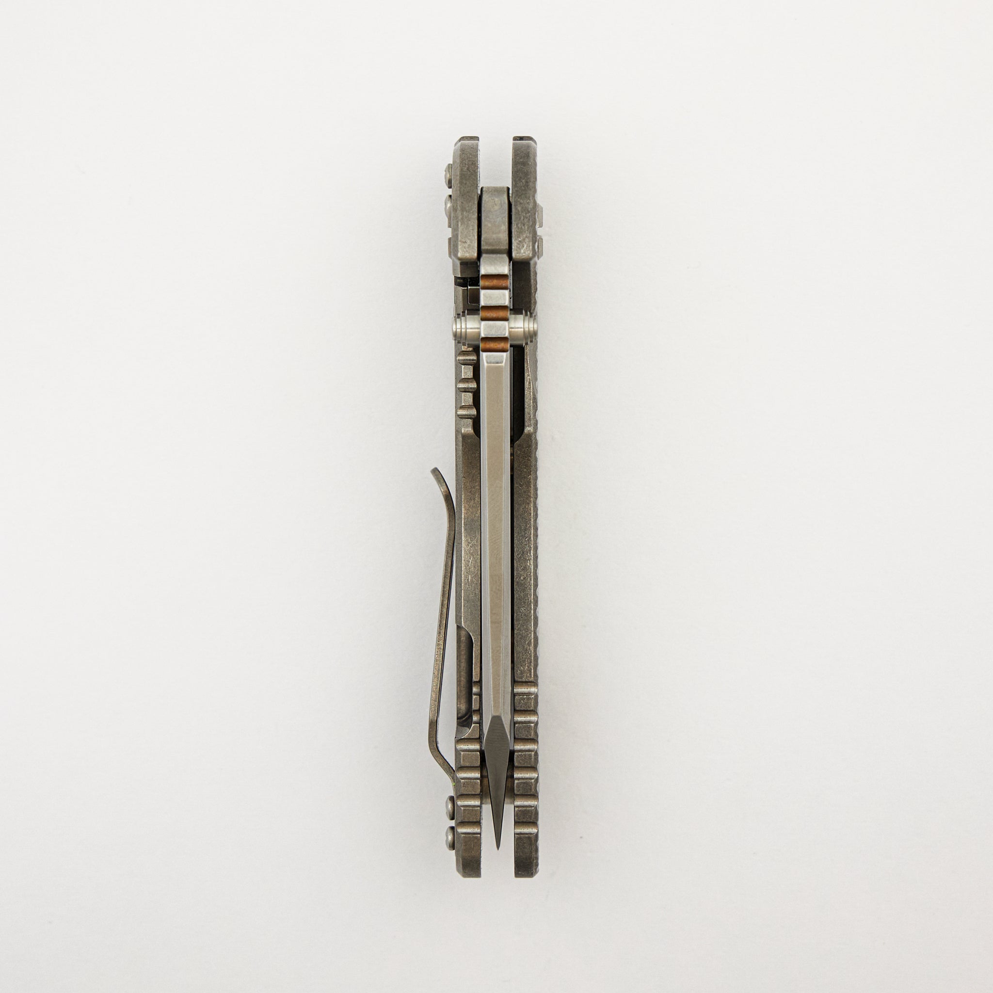 XM-18 3.5″ - S45VN Fatty Wharncliffe - Tri-Way - Stonewash